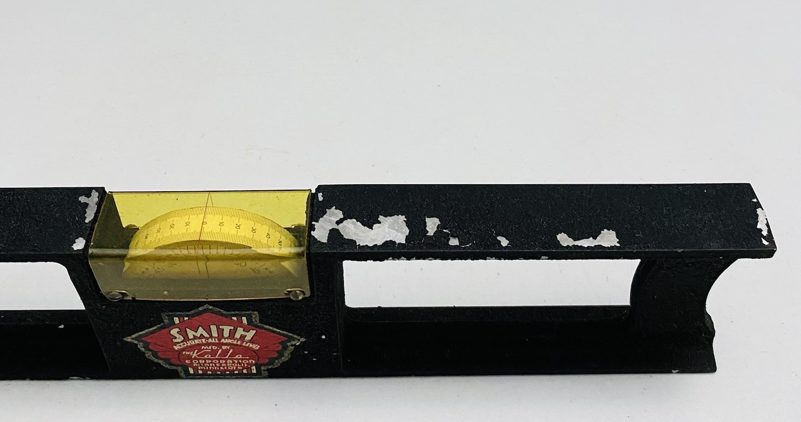Vintage Smith Accurate All Angle Aluminum Level w/ Box Mfd. by Kalla Corp USA