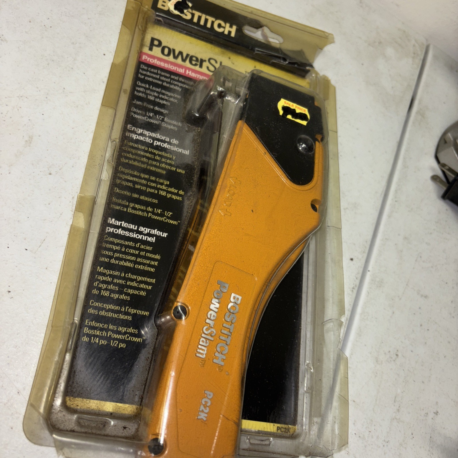BOSTITCH Hammer Stapler for Construction, 1/4-Inch to 1/2-Inch (PC2K)