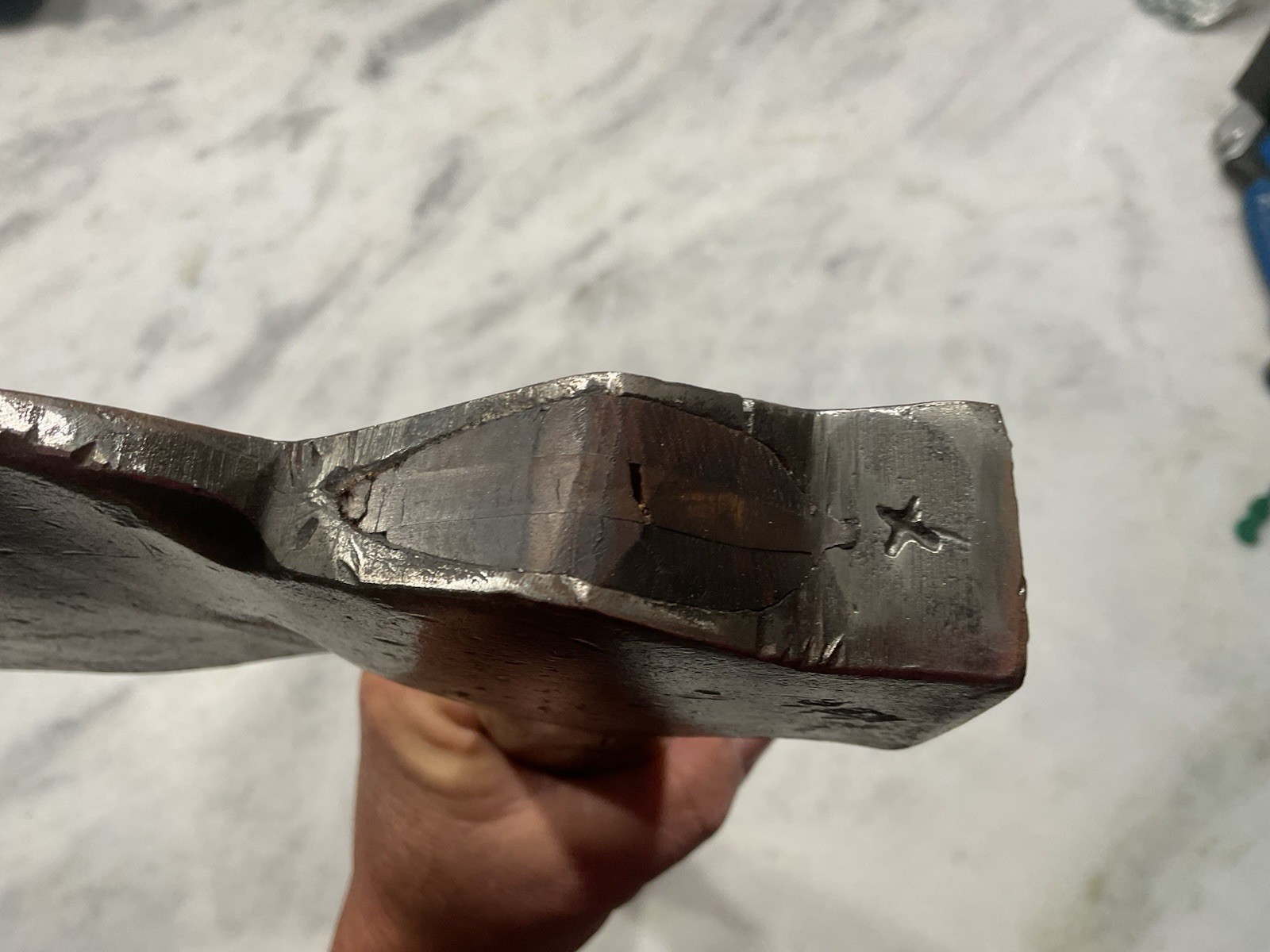 Vintage Occident Axe Made In Seattle Custom Handle