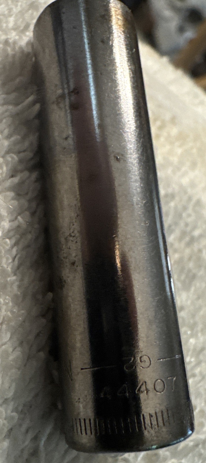 10 mm,ad Craftsman 1/4″ Dr 10mm 6 Pt Deep Socket Inverted G2 44407 USA vtg tool