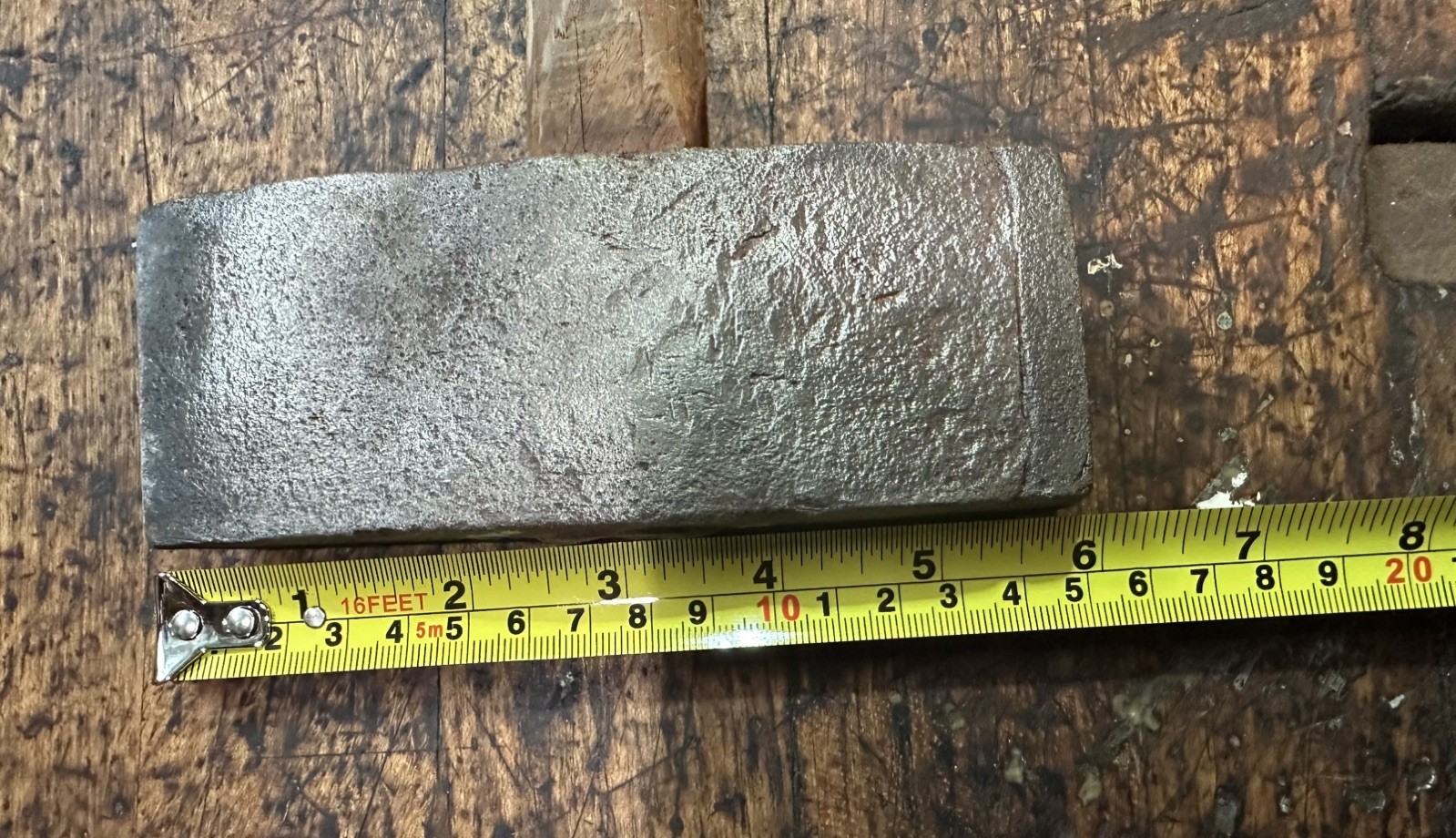 Vintage 3.3 lb Mason/Stone Hammer Hand Made Blacksmith Hammer