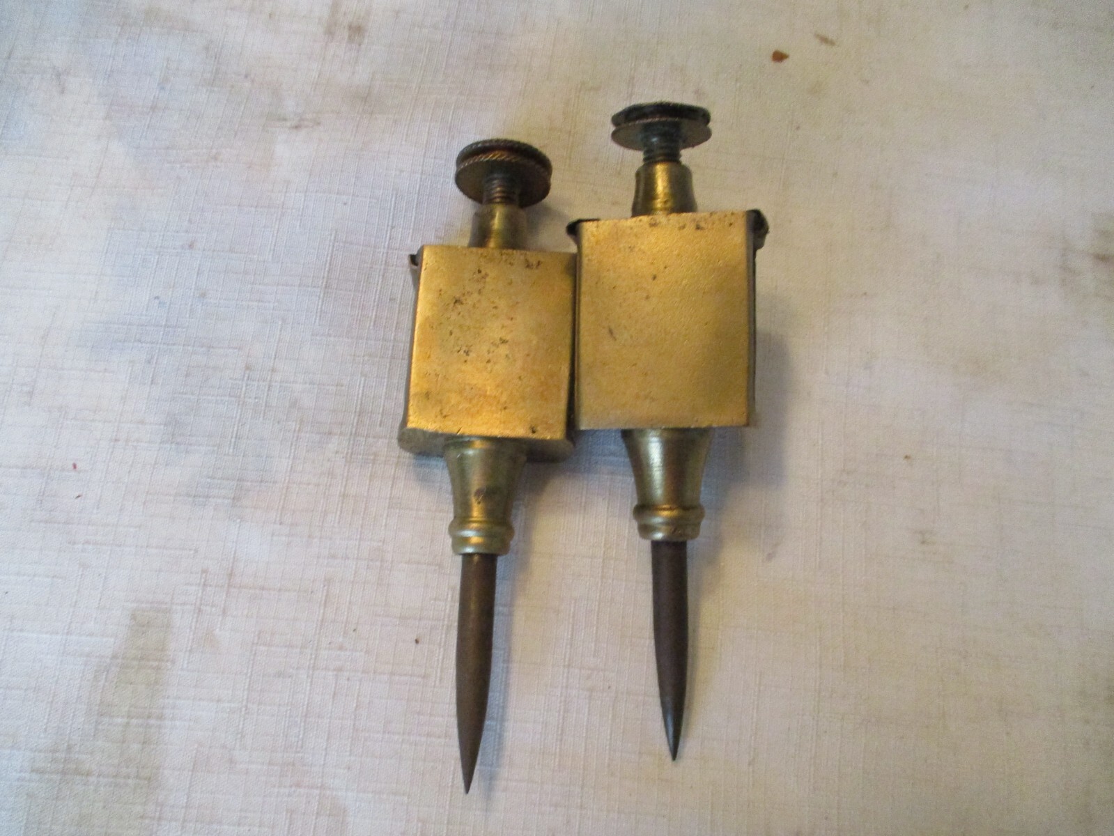 Vintage Set Brass Trammels