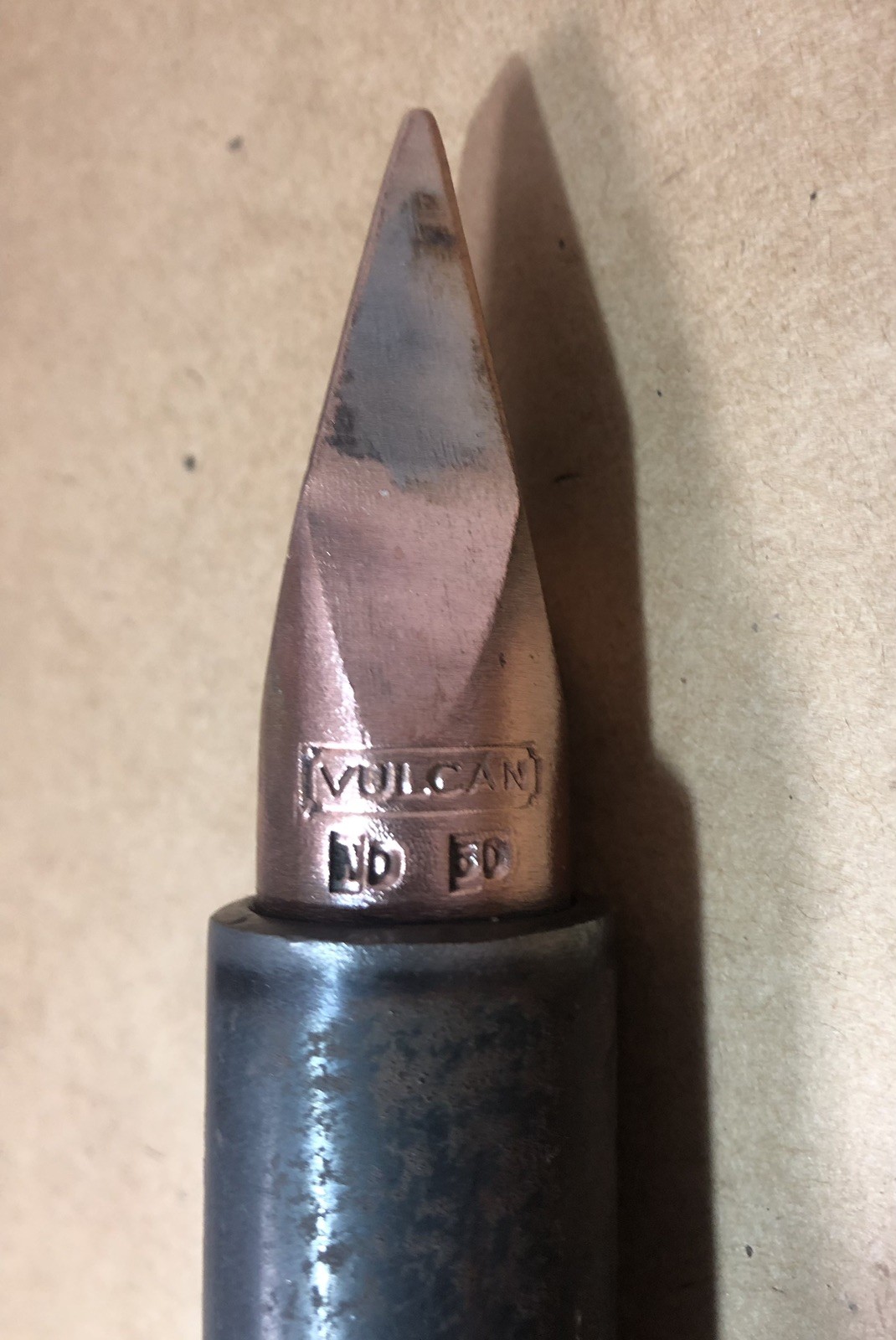 Vintage VULCAN SOLDERING IRON #50 HEAVY DUTY 110-120 VOLTS 130 WATTS #50 Tip