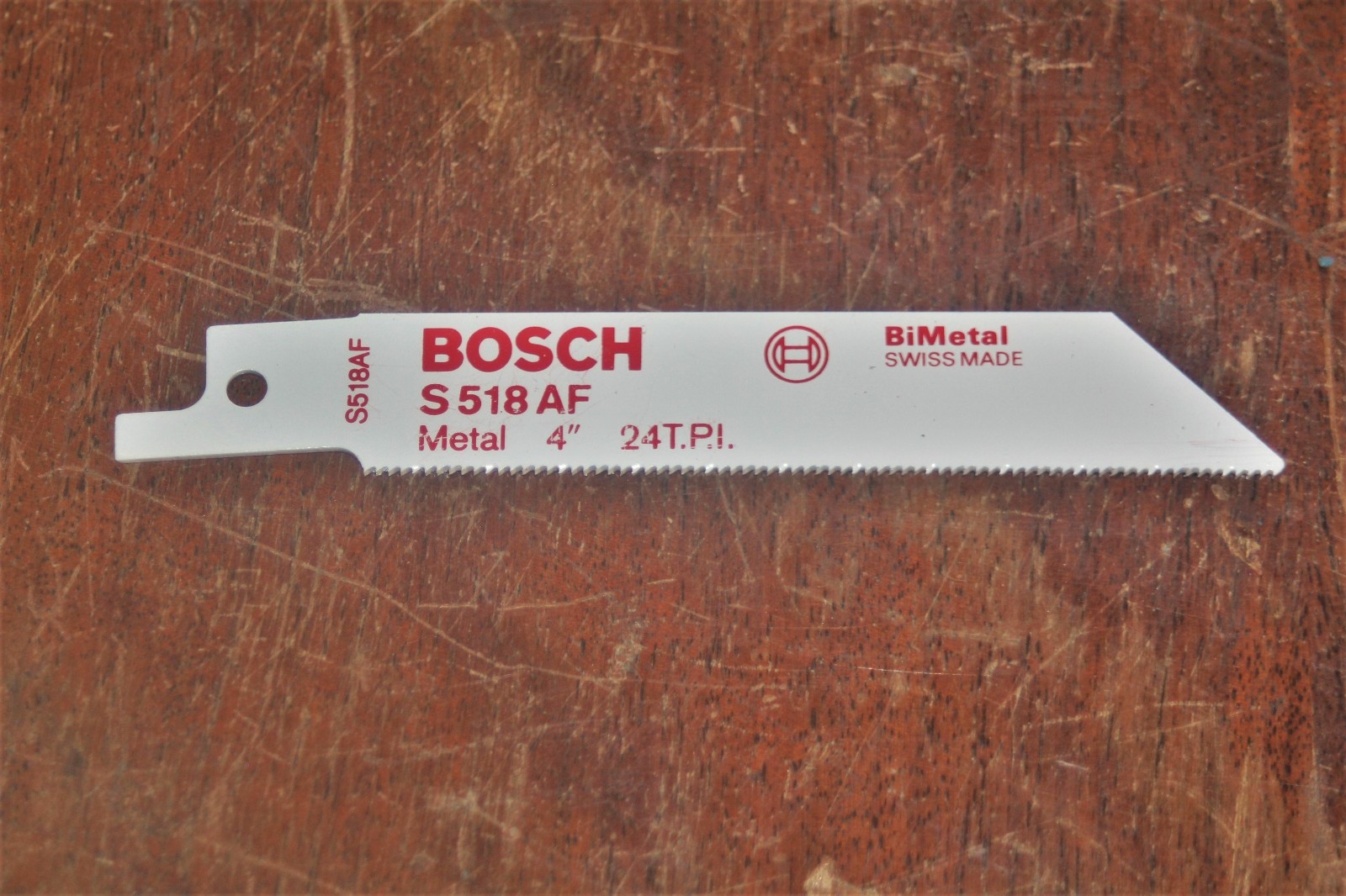 Bosch 4″ Reciprocating Saw Blade S518AF 5Pk