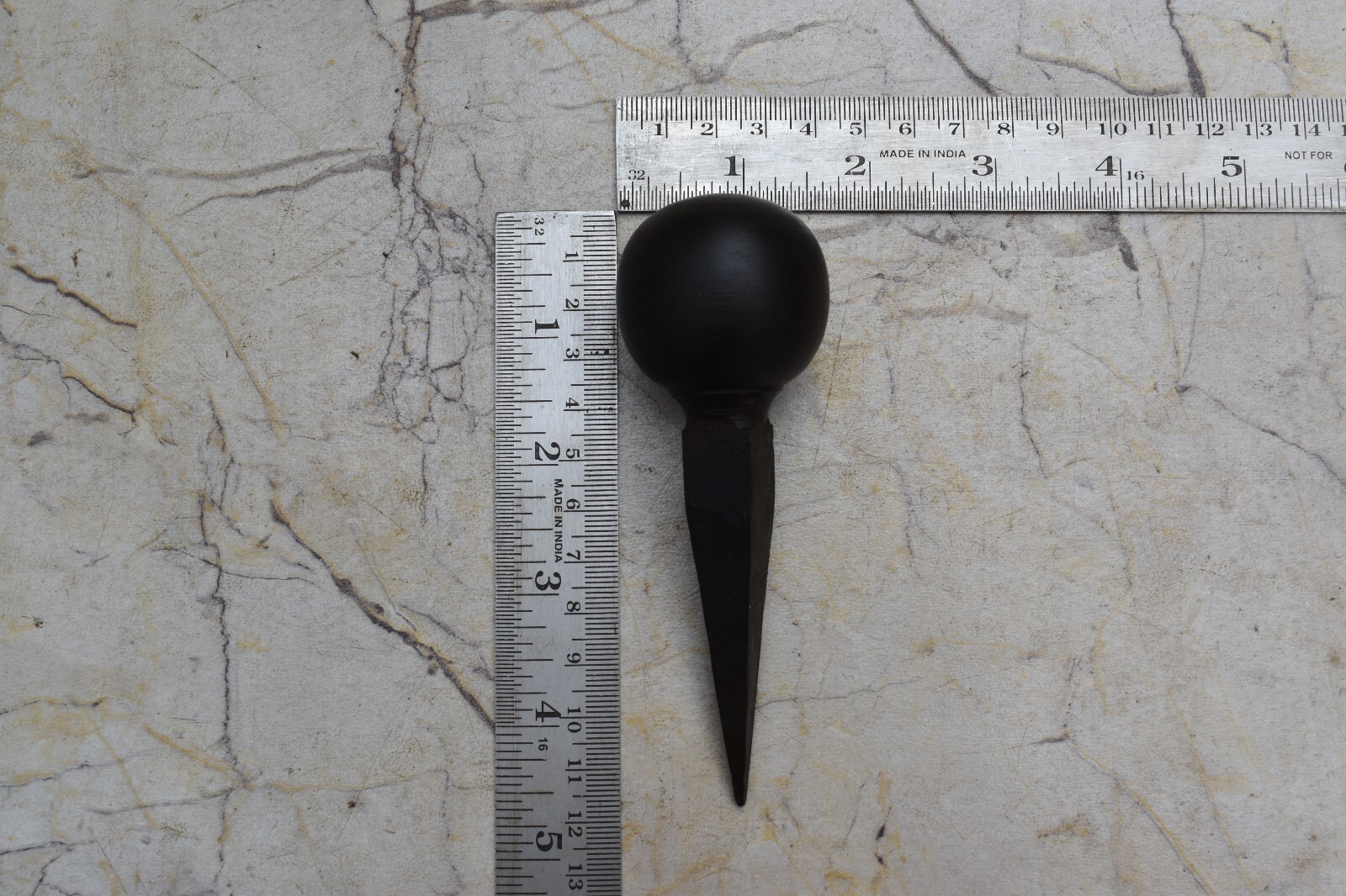 Vintage iron Anvil Blacksmith Tinsmith Hardy Ball mashroom Head Stake anvil tool