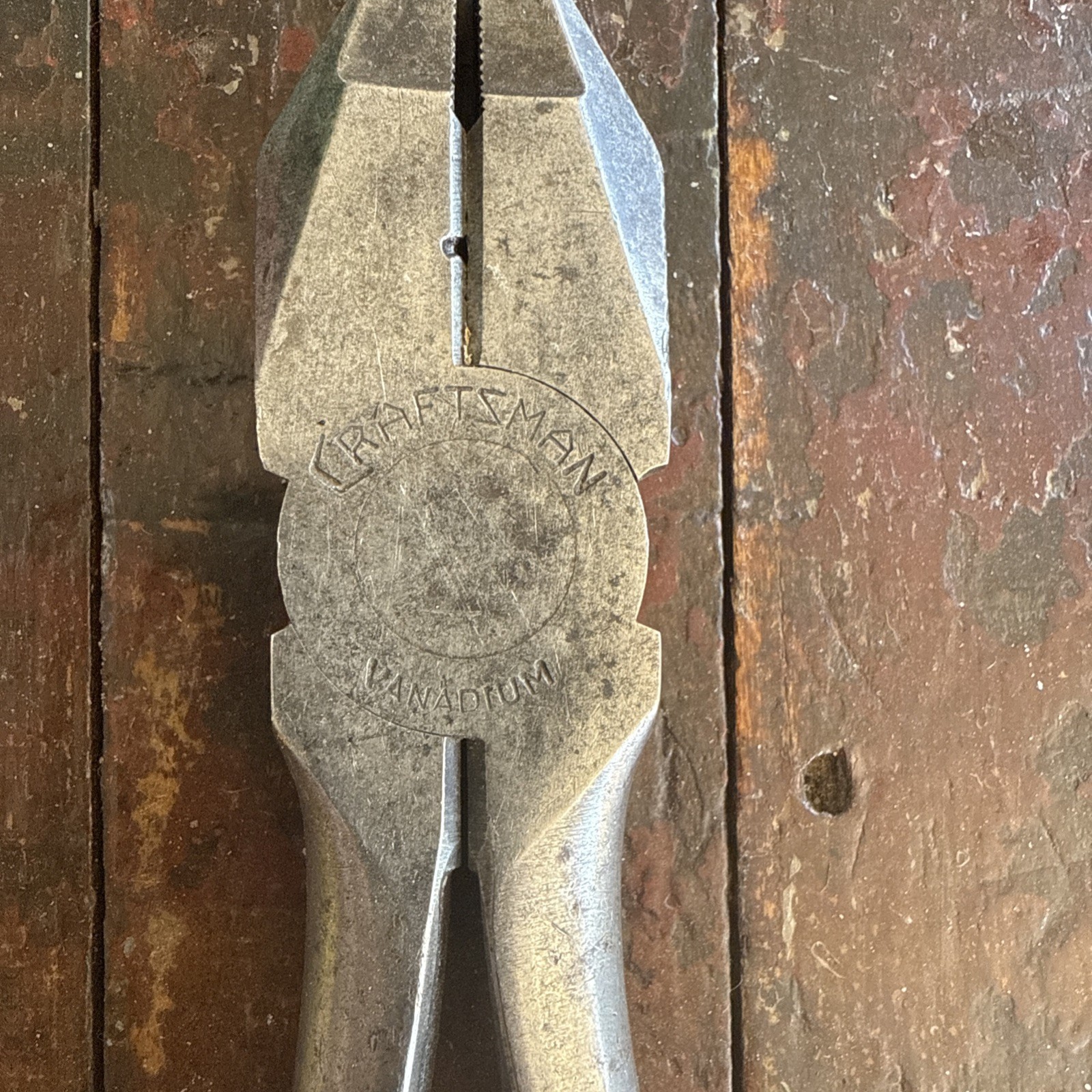 Craftsman Deco Handle 8.5 Lineman Wire Cutter Pliers Vintage Made In USA USA