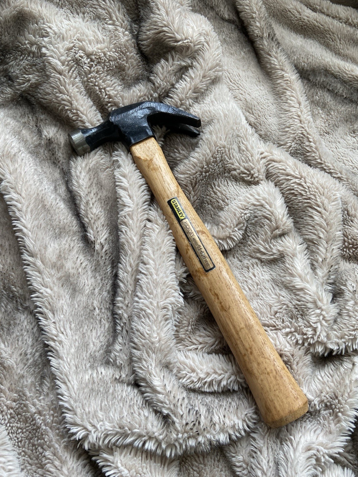 Stanley 16oz 51-616 Made In Mexico Hammer Hickory Handle