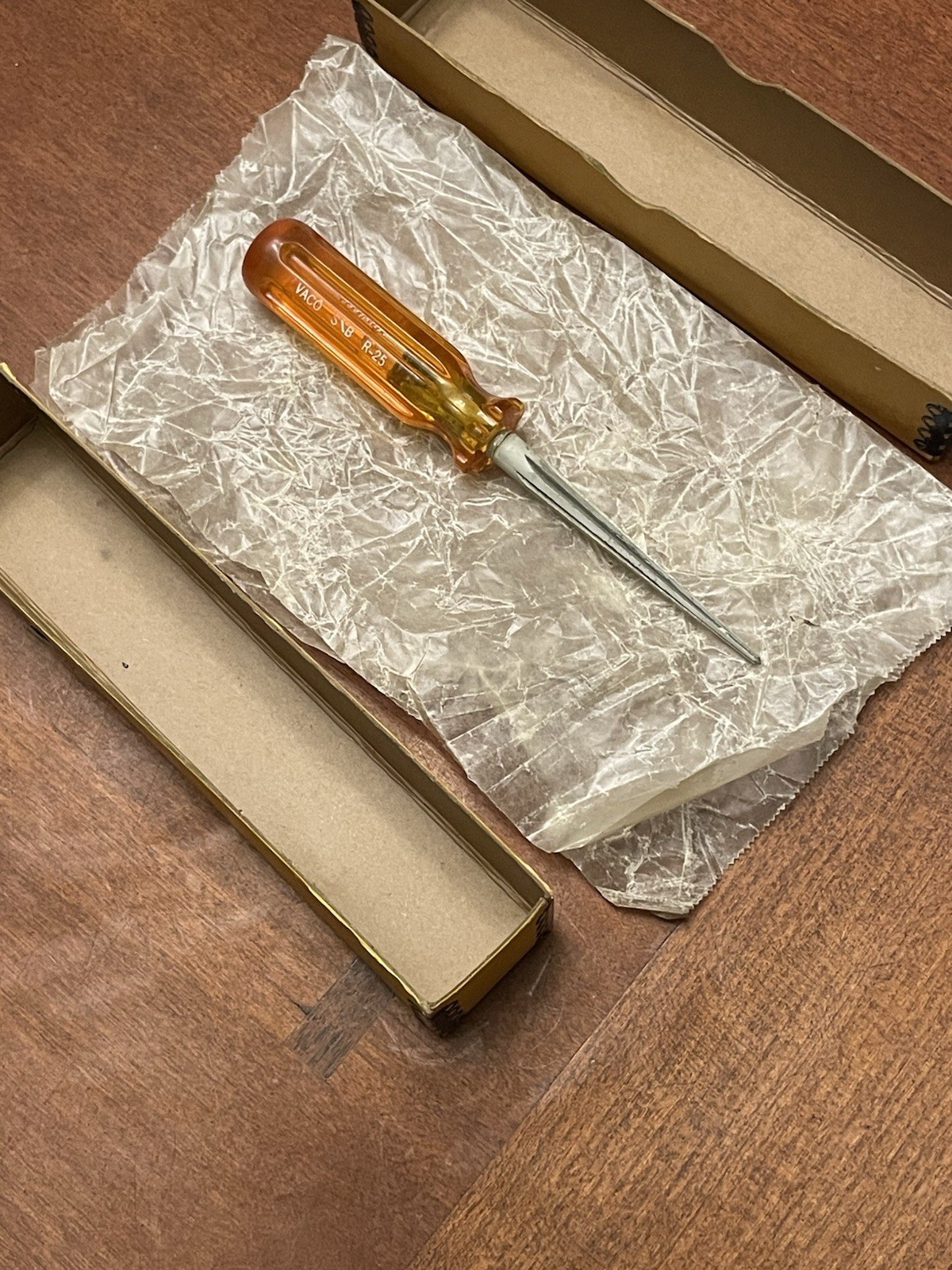 Vintage Vaco Tools Screwdriver Handle Reamer