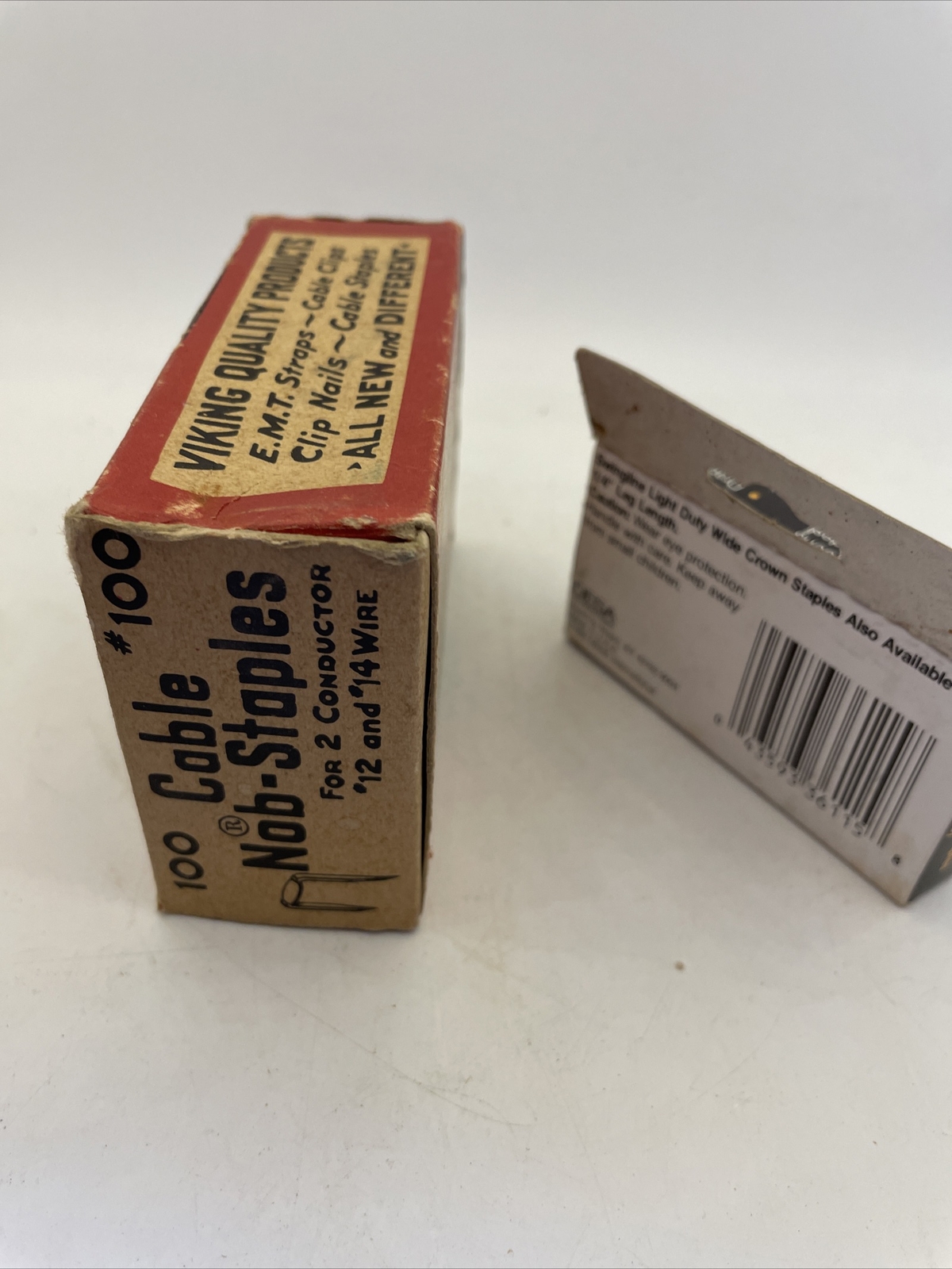 VINTAGE Lot HARDWARE & TOOL Staples Tape Saw Socket Battery Collectible