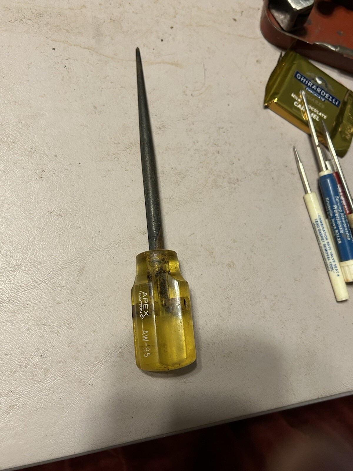Vintage Apex AW95 Scratch Awl Made In Dayton Ohio
