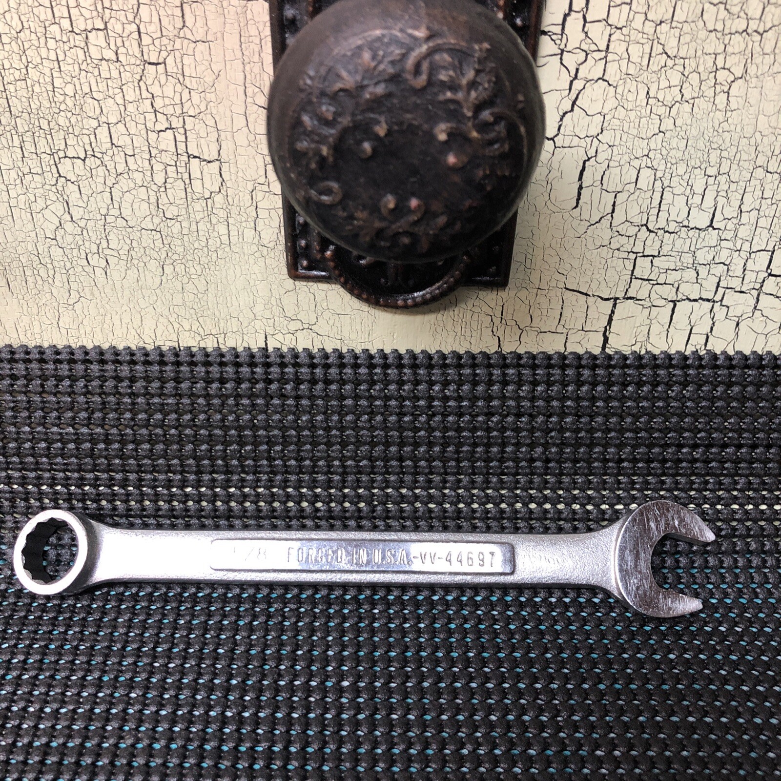 Vintage CRAFTSMAN -VV- 44697 COMBINATION WRENCH 5/8 inch 12 point USA TOOL