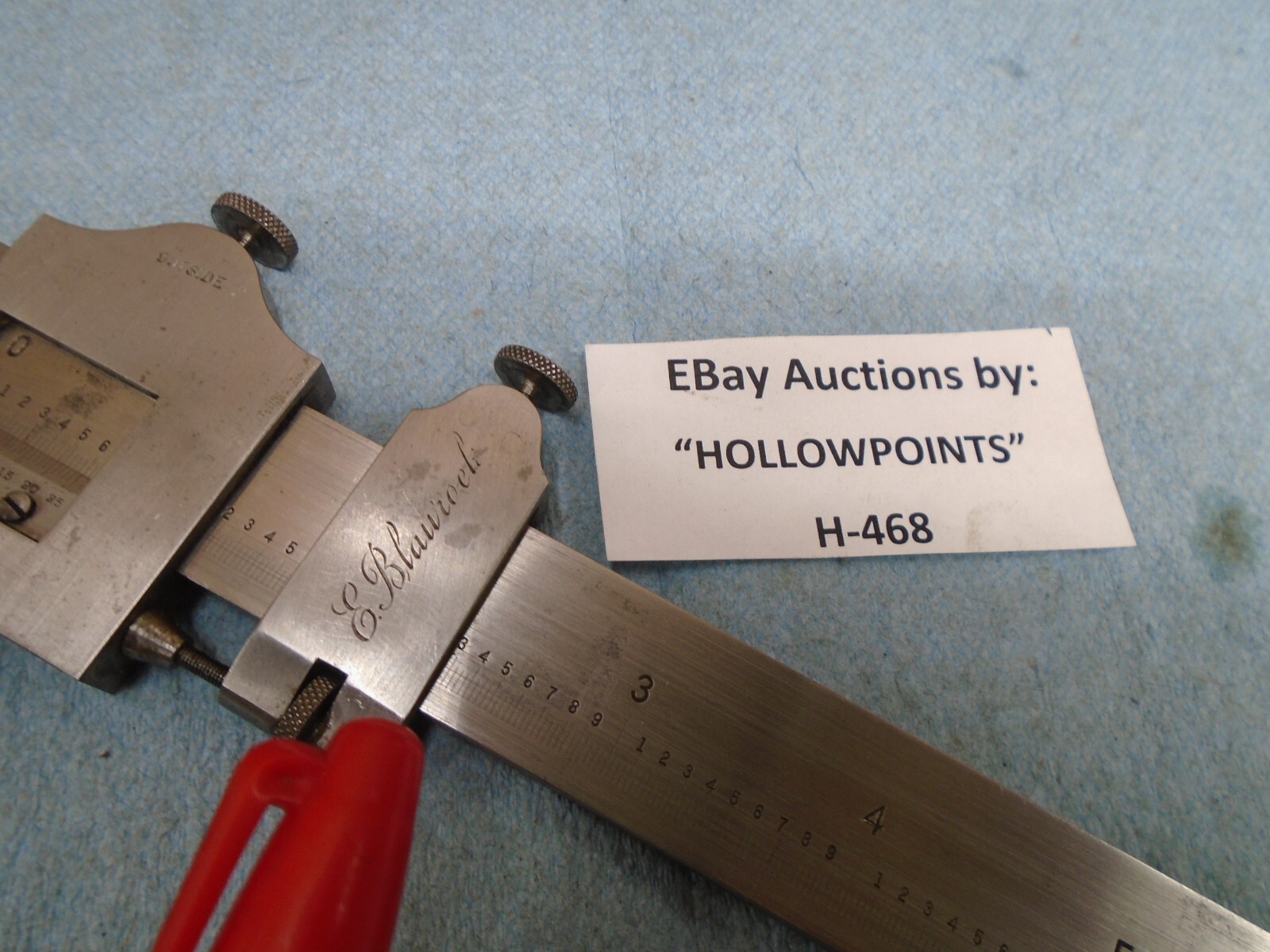 Brown & Sharpe No. 570 vintage 12″ Vernier Caliper .001″ Res for Machinist H468