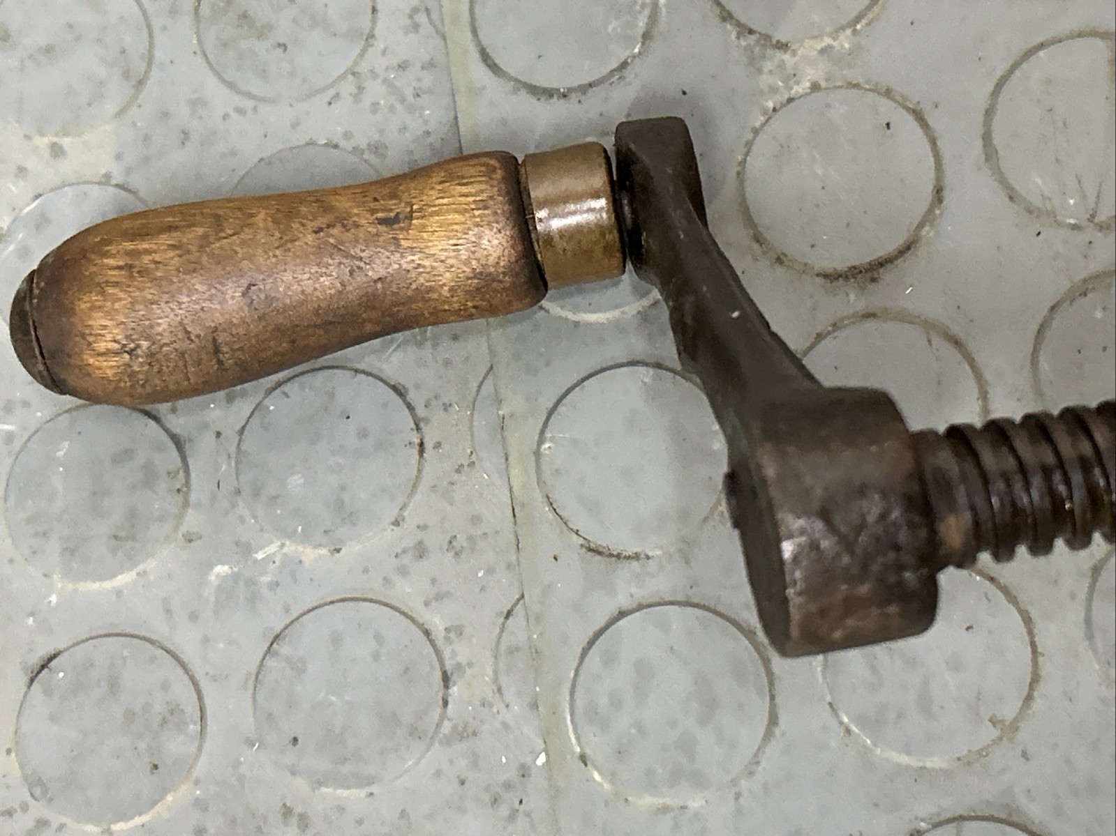 Rare Vintage Clamp!! Tatum Patented Oct. 11, 1892!!