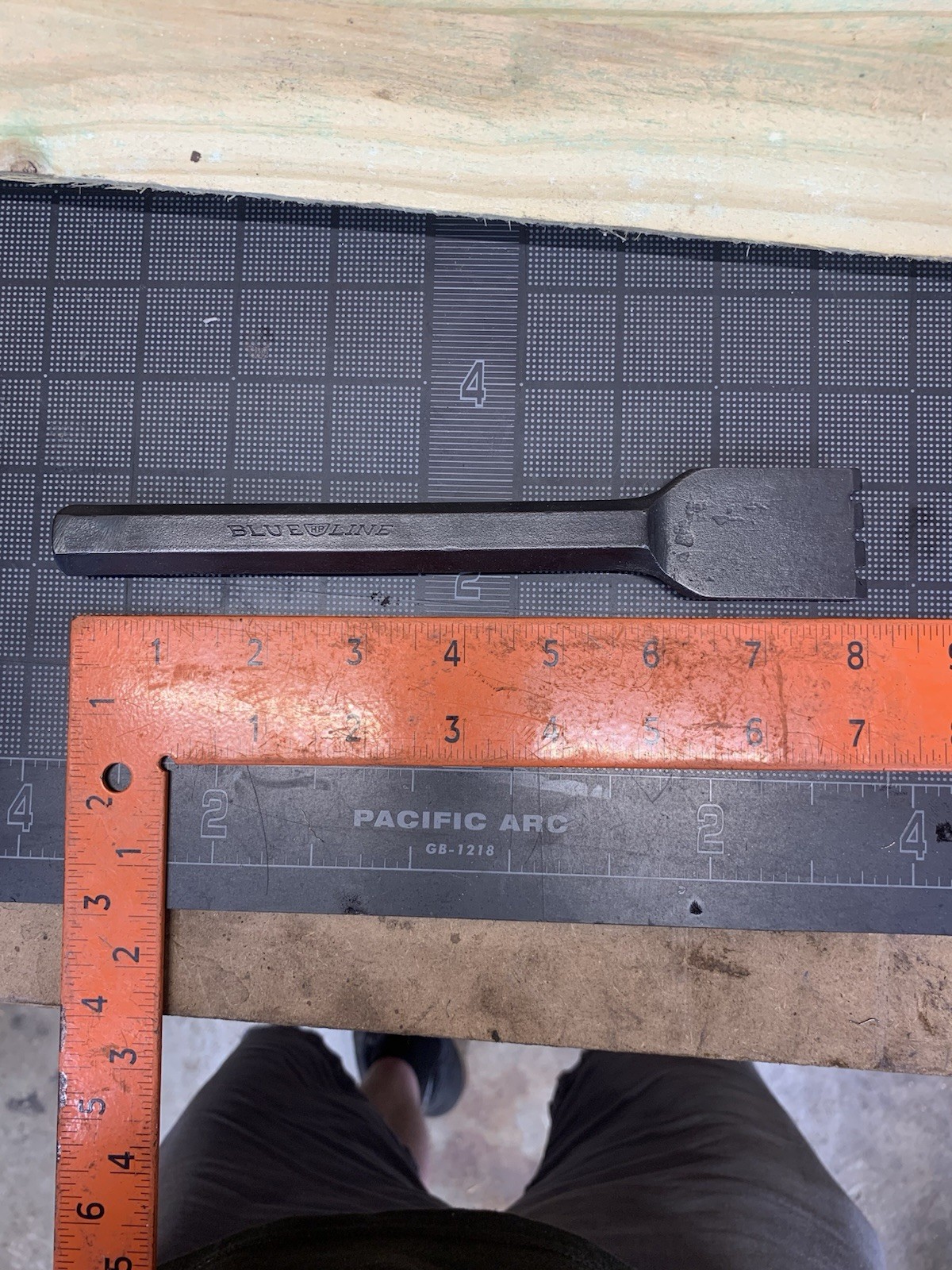 Blue Line 8” Cold Chisel Hand Tool Used masonry