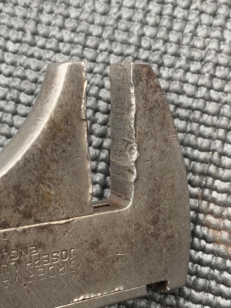 VINTAGE ENGLISH GIRDER MAJOR no 93 WAR FINISH WRENCH BY JOSEPH LUCAS