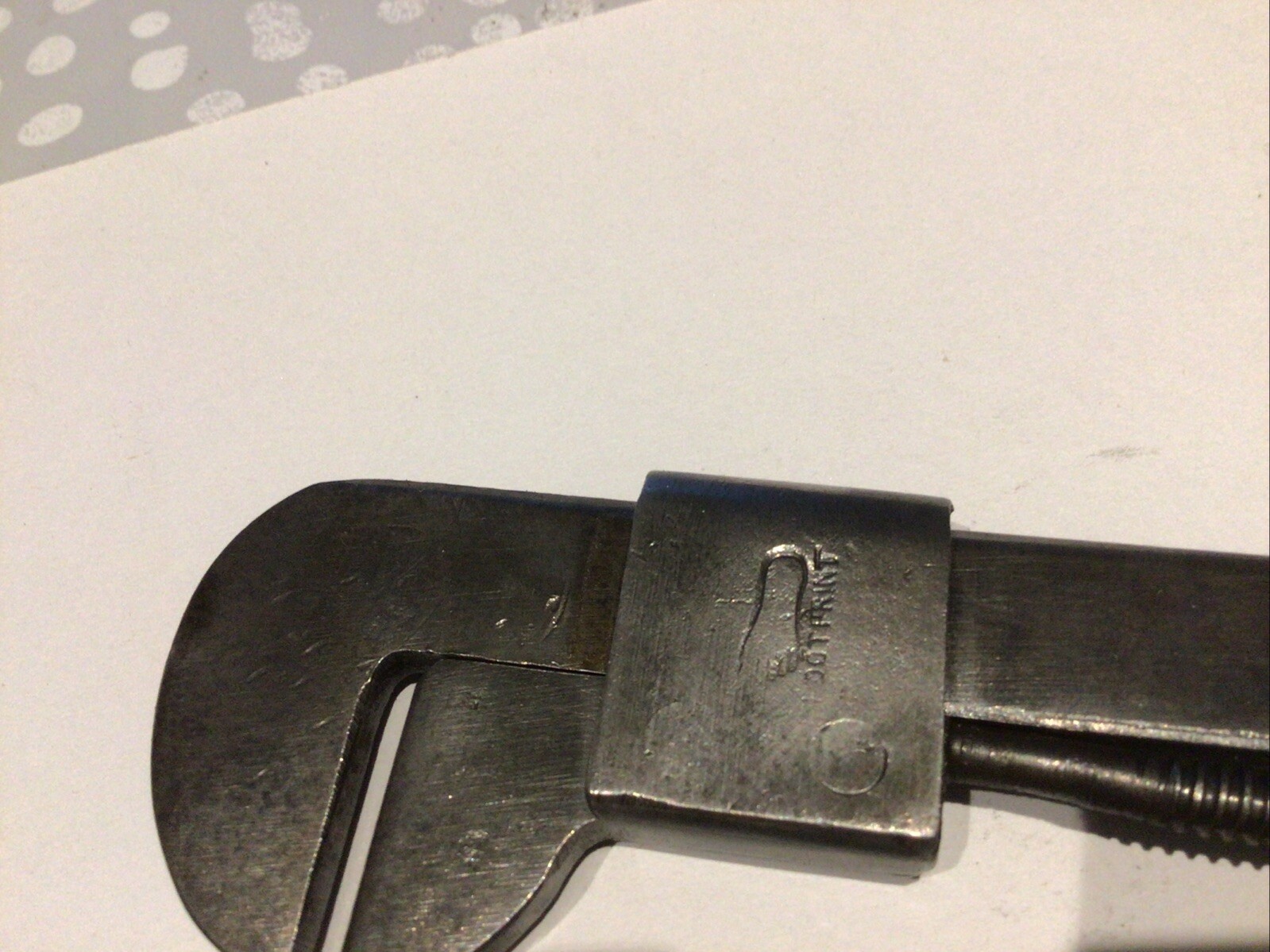 Footprint Adjustable Spanner 7 Inches
