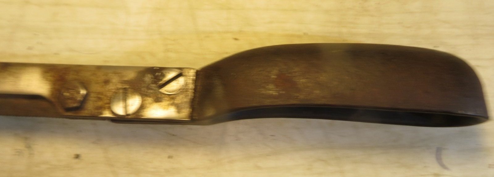 Antique The BX Saw Co Boston Mass Hack Saw Handle Frame Rare Piece COMPACT