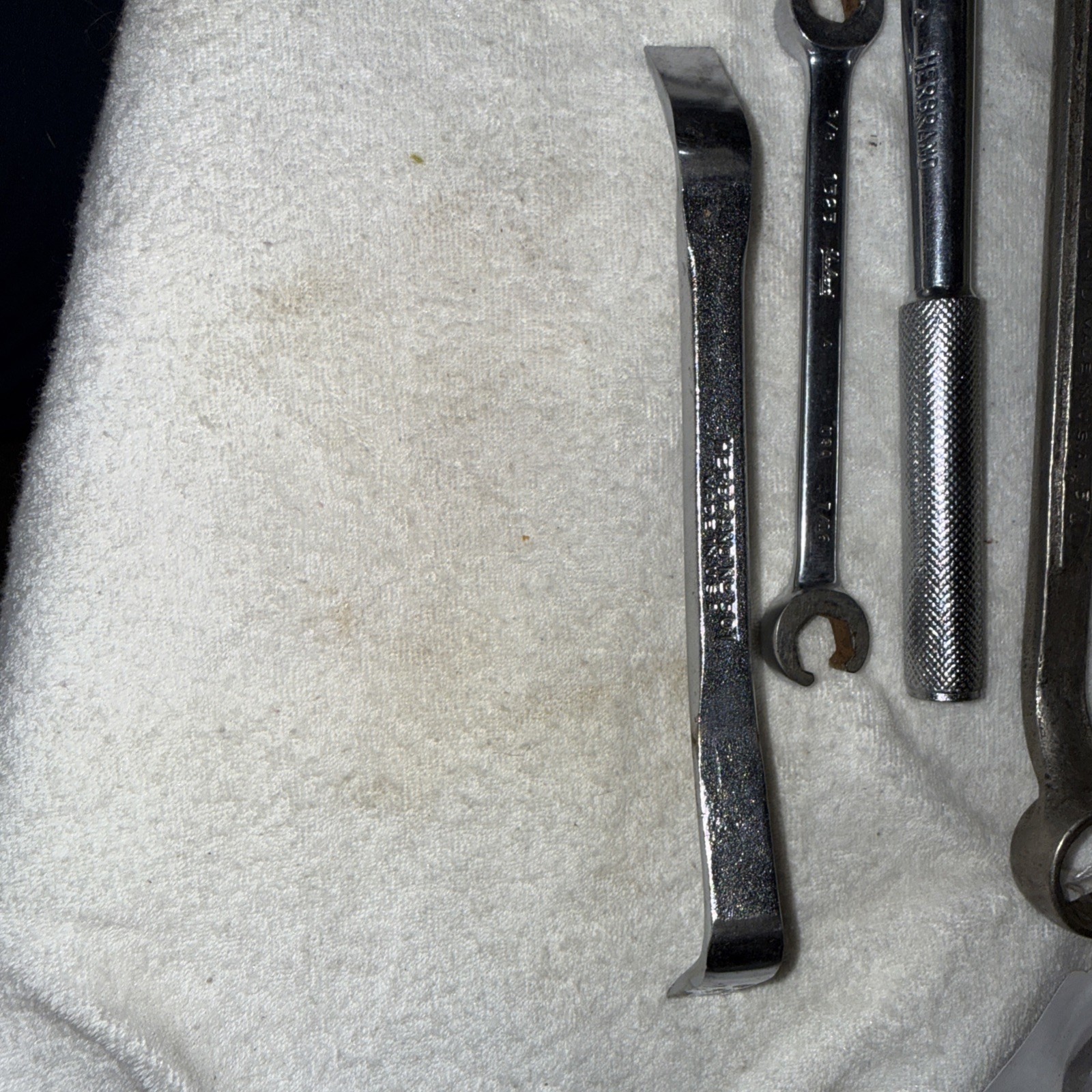 Herbrand Wrenches and Ratchet with Sockets. Made In USA (11) pieces