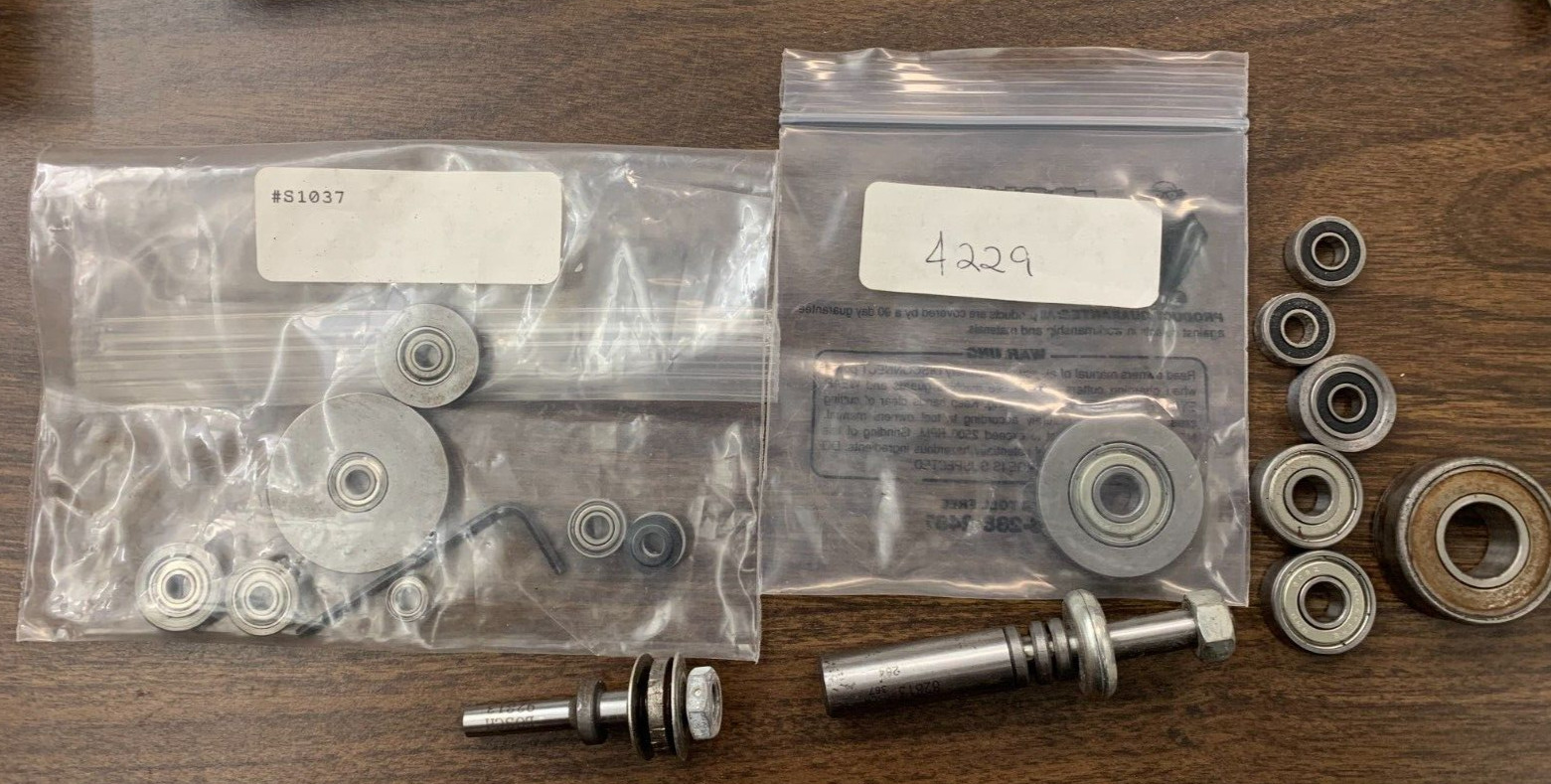 BOSCH SHANKS 4229 Mix Mechanic Auto Tool Parts Ball Bearing Vintage Steel 16 PCS