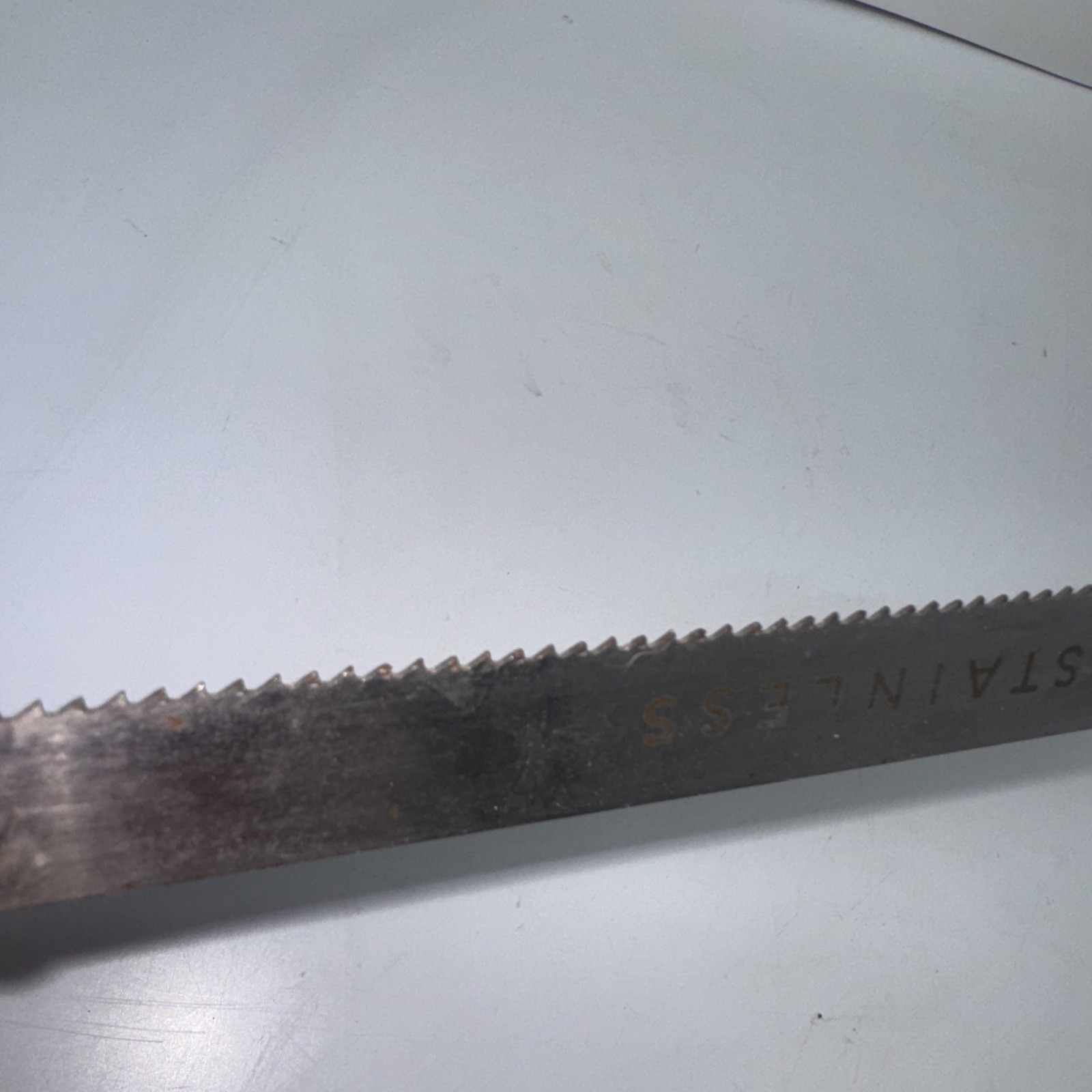 Vintage 20″ Craftsman Stainless Steel Butcher Hand Saw Bone/Hack W/ Wood Handle
