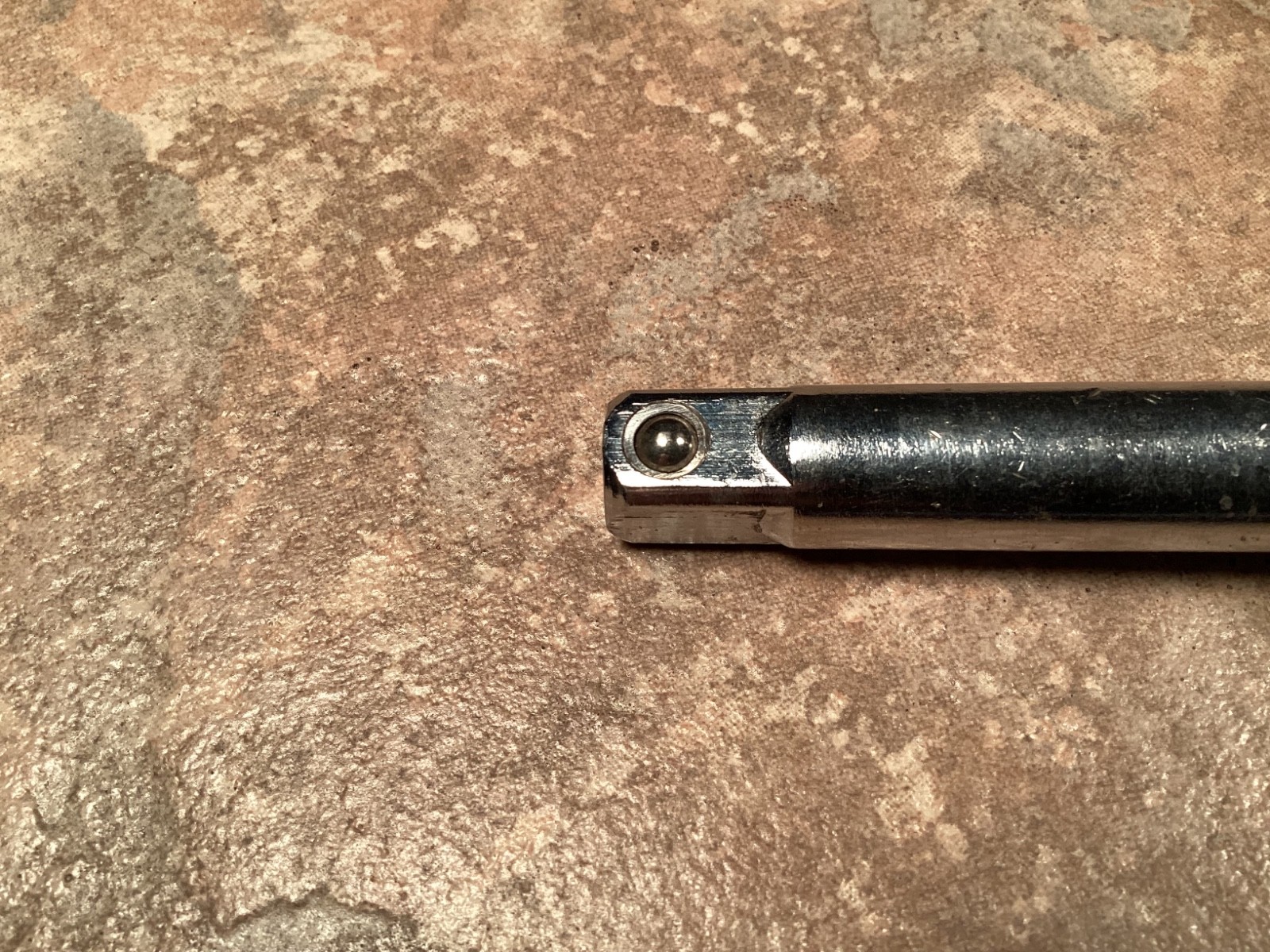 Vintage NOS Socket Extension Bar 3/8″ Drive Unbranded 3″ Long Forged Chrome NOS