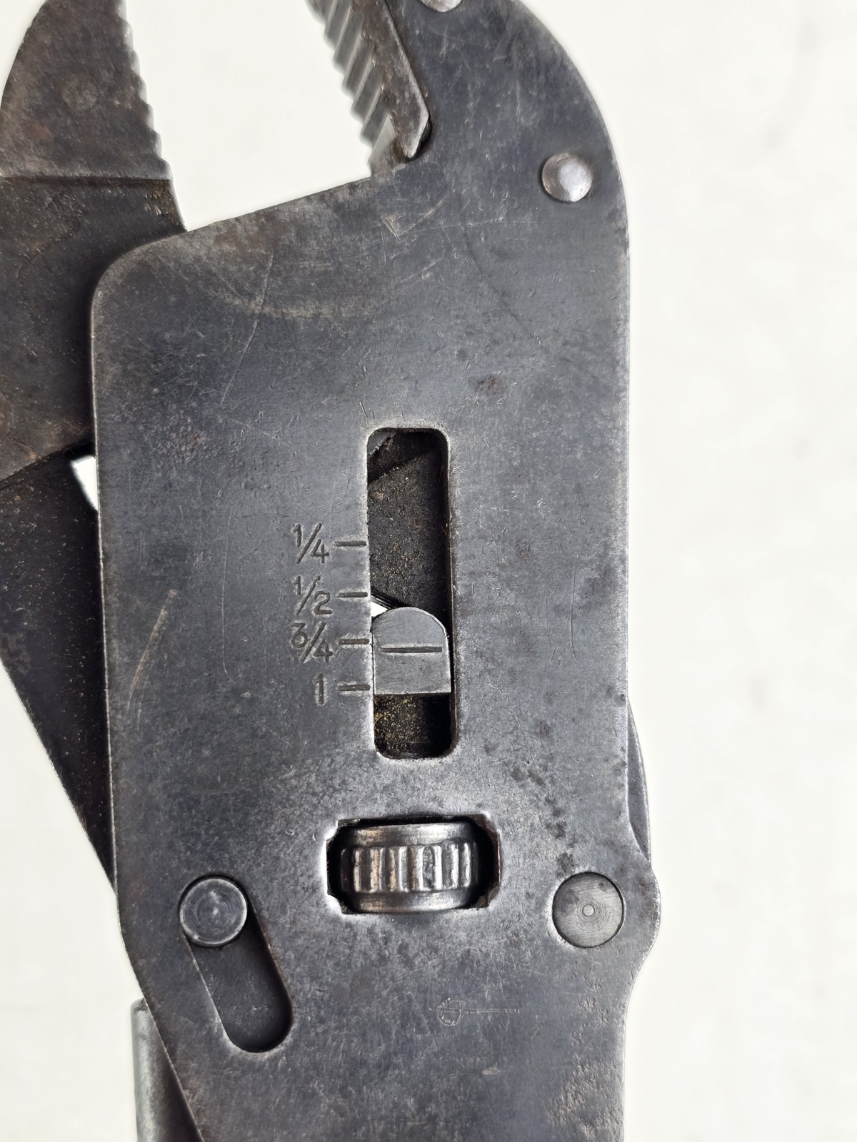 Vintage BMC MFG. CORP No. 9 Pressure Lock Pliers Wrench Binghamton N.Y.