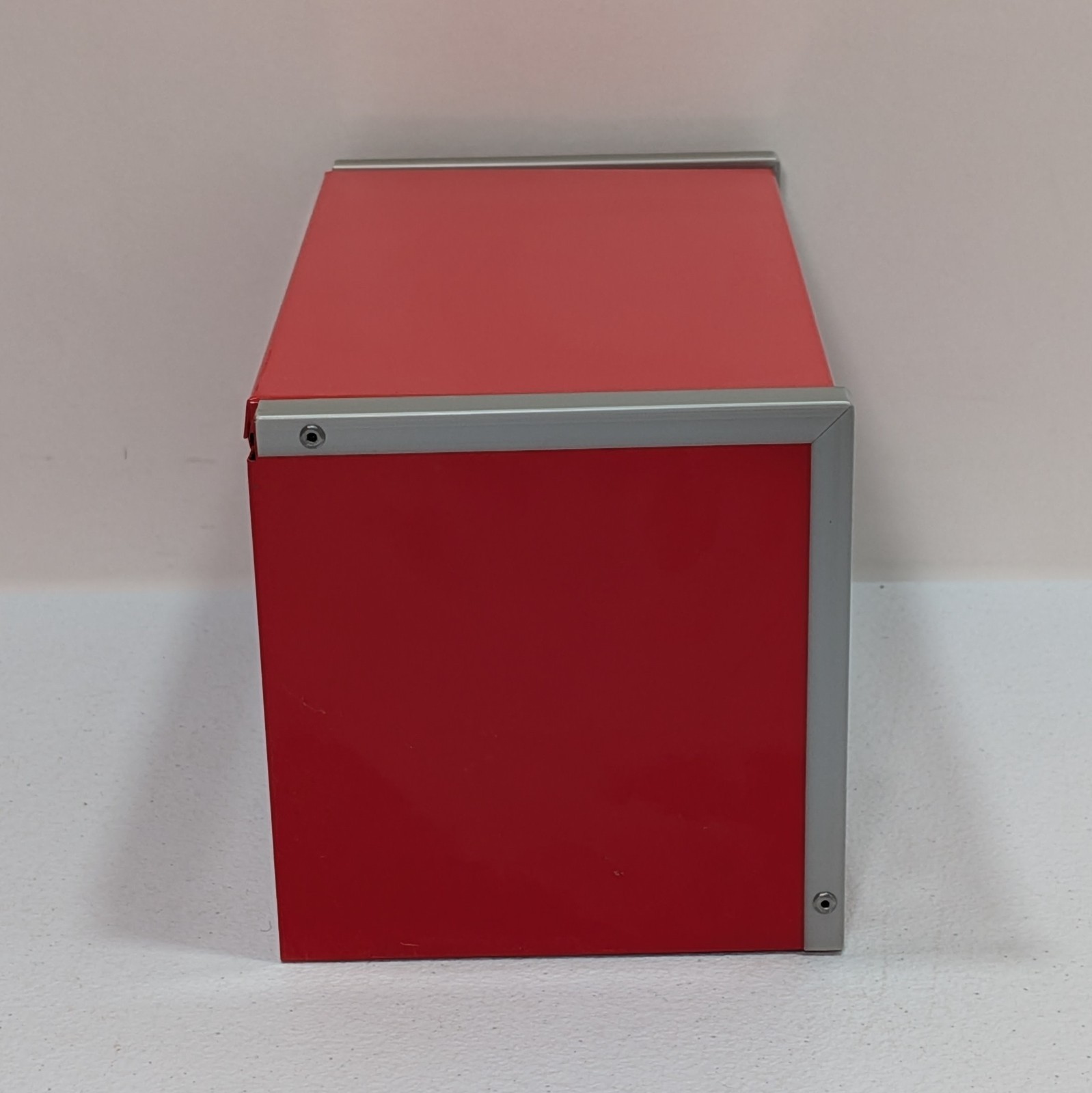 Snap-On Mini Micro Red Tool Box Top Chest Used Condition No Drawer Liners