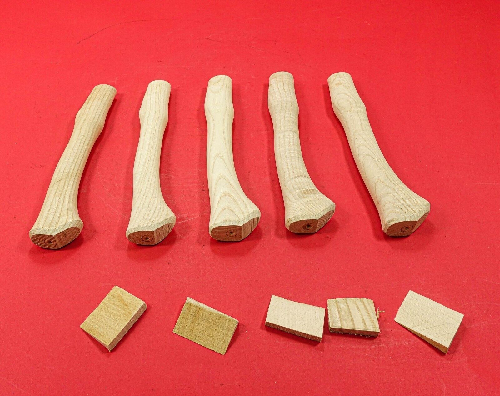 lot of 5 pcs 9,4 inch (240 mm) Replacement Axe Handle blank