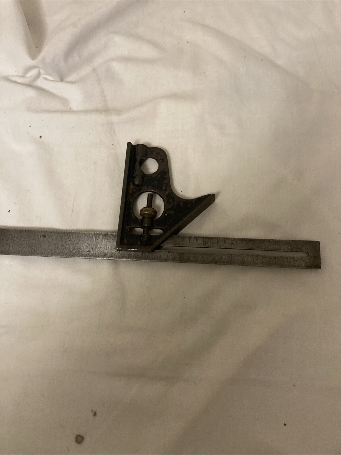 Nice Vintage Made in Canada Stanley No. 21 Combination Square