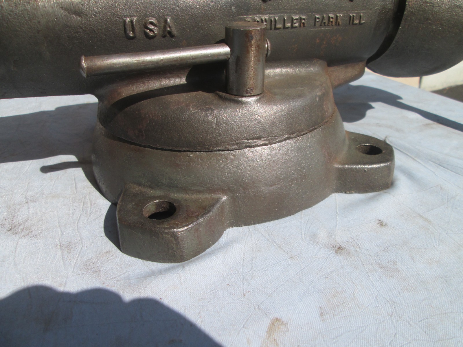Vintage Wilton Bullet Vise 4 – 1/2” Jaws Model 9450 Swivel Base 101033 Schiller