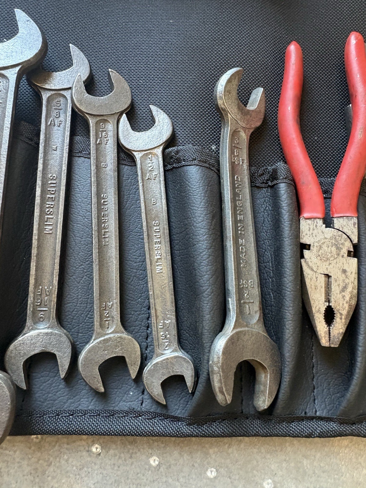 Land Rover Series Tool Kit In Tool Roll