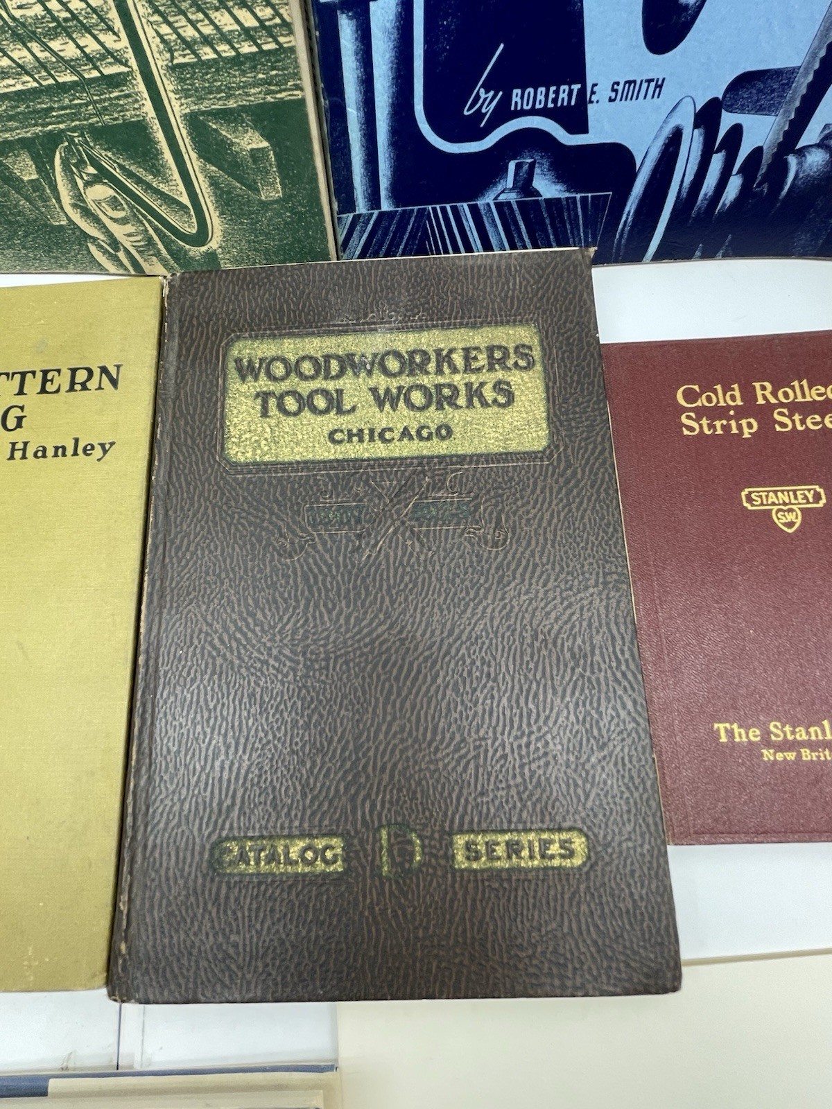 Lot of 26 Rare Vintage Woodworking Tools Books Manuals Catalog Stanley SW & More