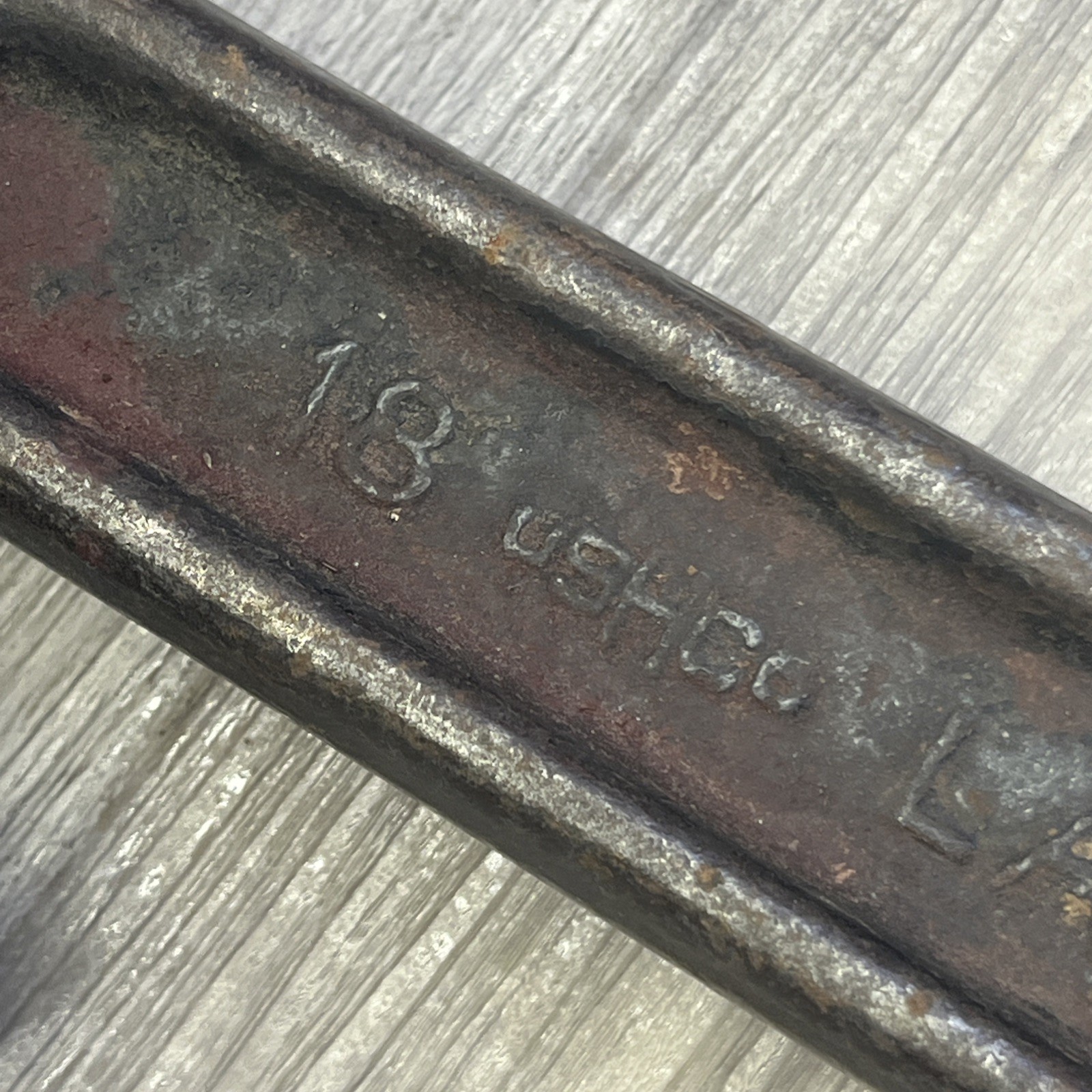 Vintage Lawson USHCO 18″ Pipe Wrench U.S. Hame Co Buffalo NY Patent
