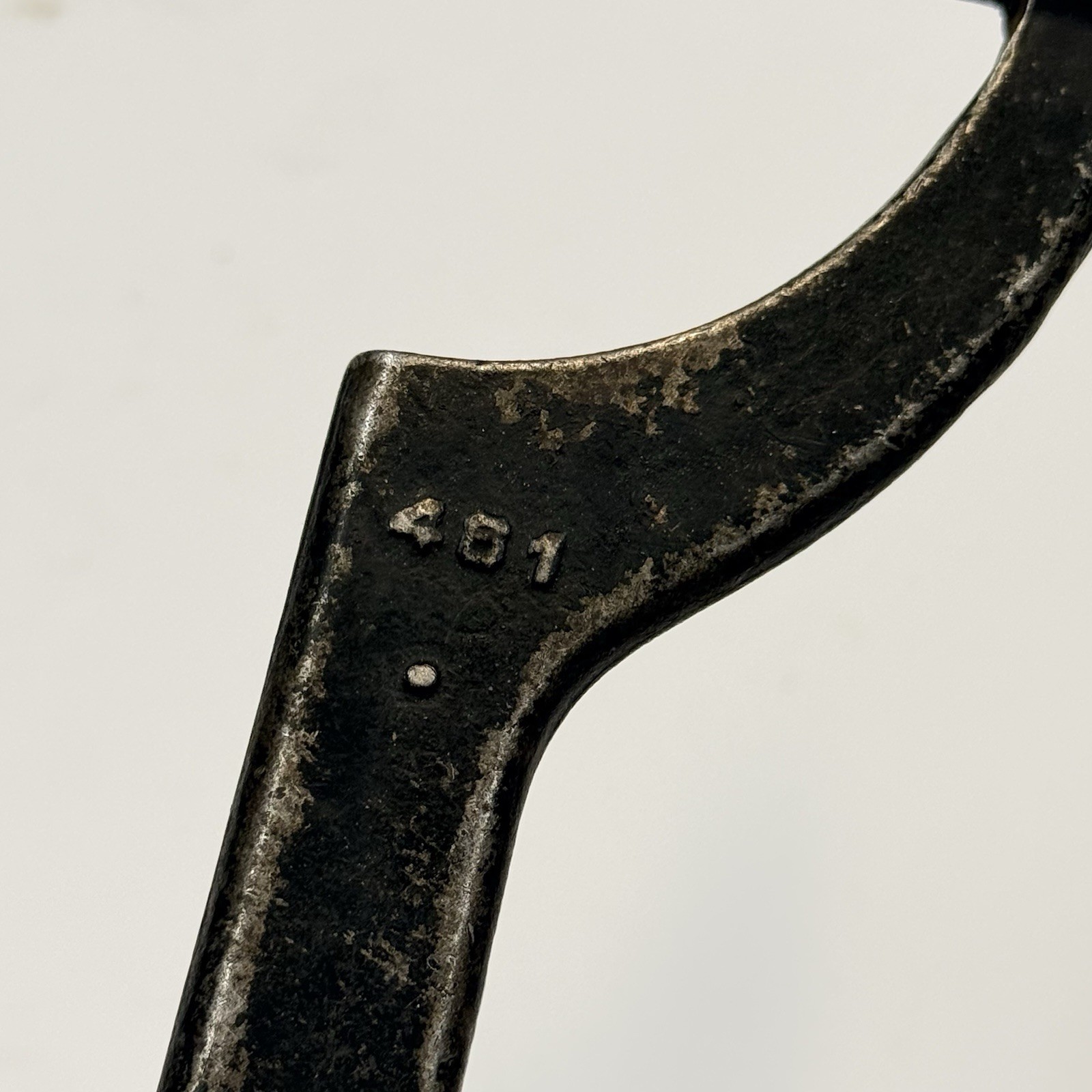 Vintage Armstrong No. 401 Hook Spanner Wrench C-Spanner USA Machinist Tool
