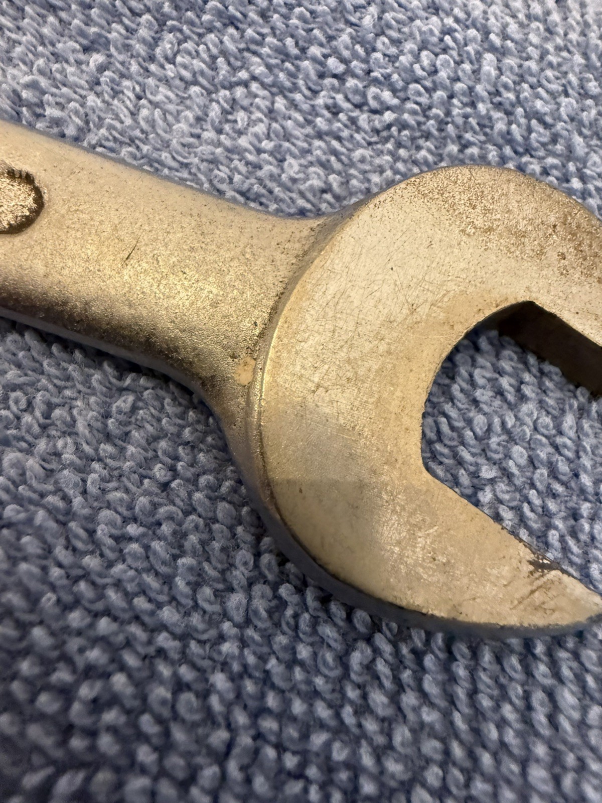 Craftsman Vanadium CI underline logo Forged in USA Open End Wrench 1729 3/4 5/8
