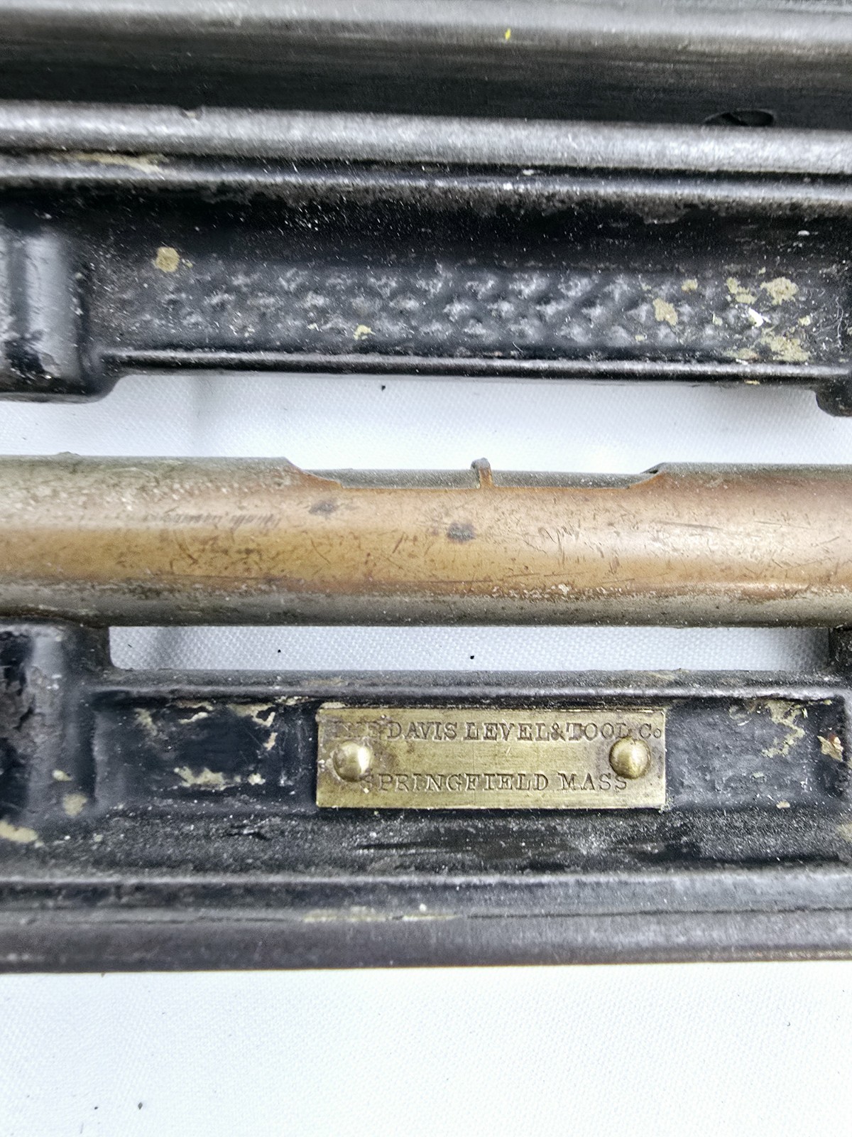 Davis Level & Tool Cast Iron Levels 24″ 18″ 1883 Pat. Matching Pair