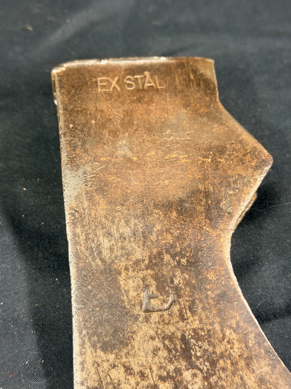 Vintage Wetterlings EX Axe Head 2.12 lb EX Steel Storvik Sweden Rare