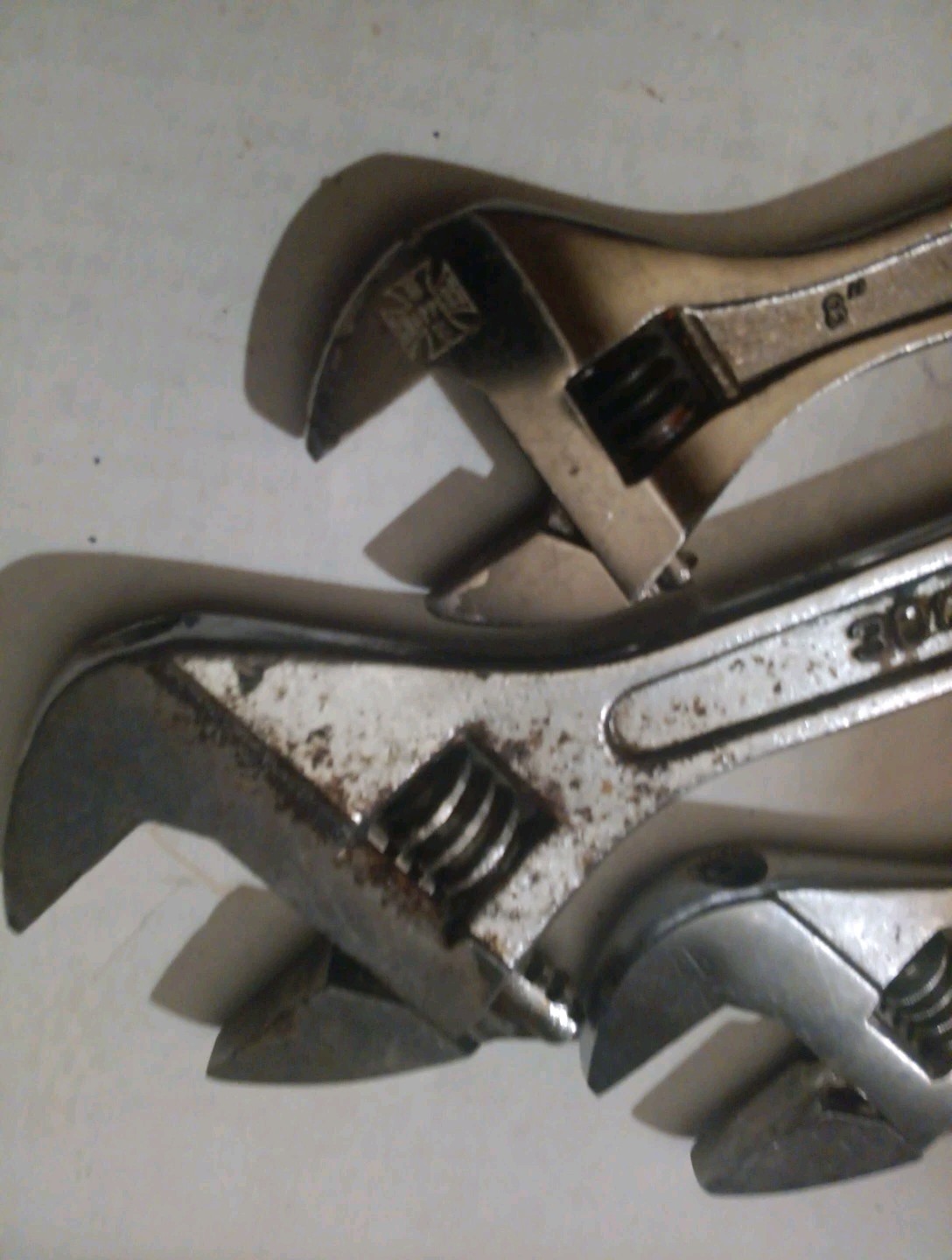 Rare VTG Jesse James 8″ Cresent Wrench West Coast Choppers Works W/10″,12″ lot 3
