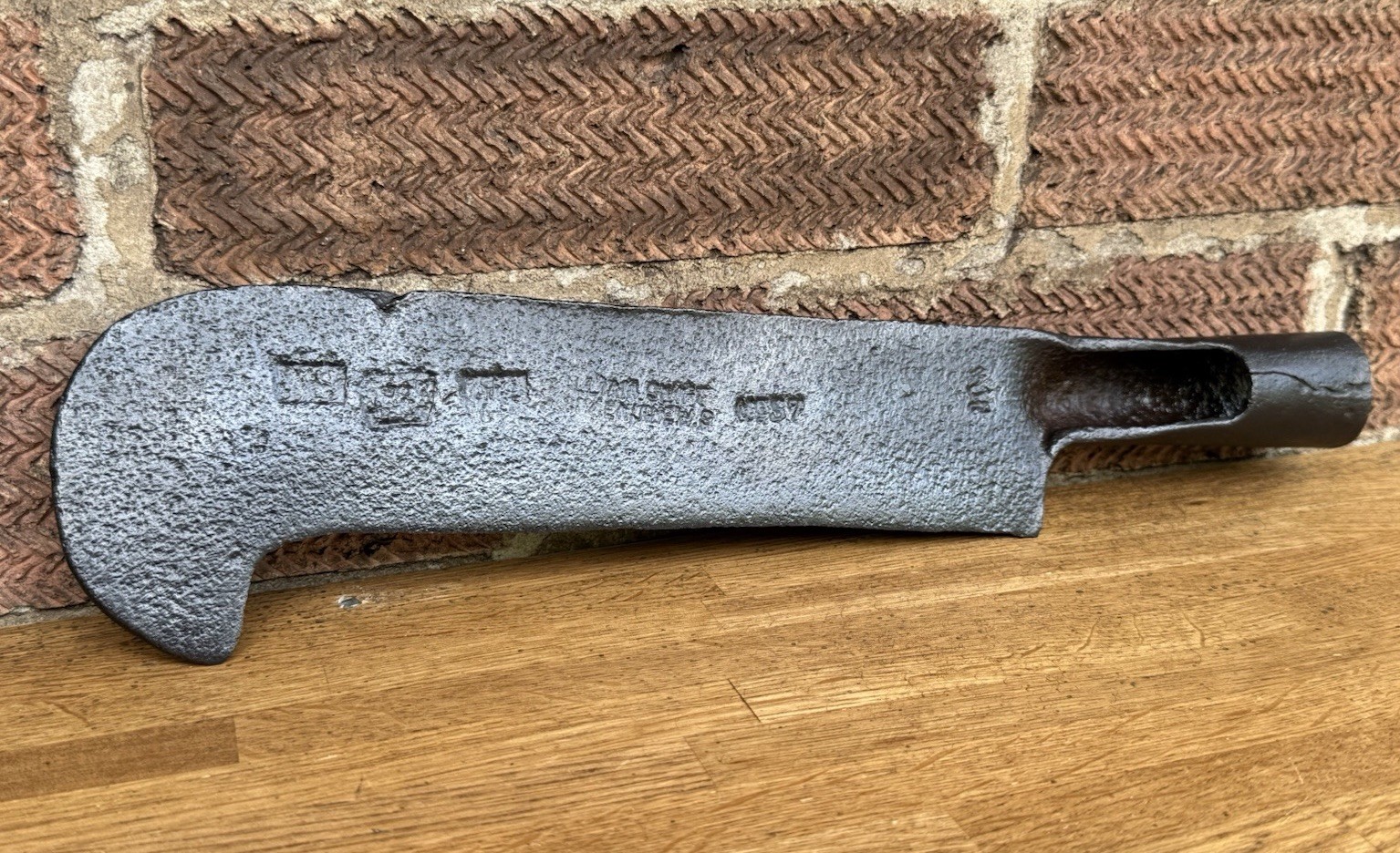 Vintage 10” William Swift No 37 The Genuine WS Billhook Slasher Garden Old Tool