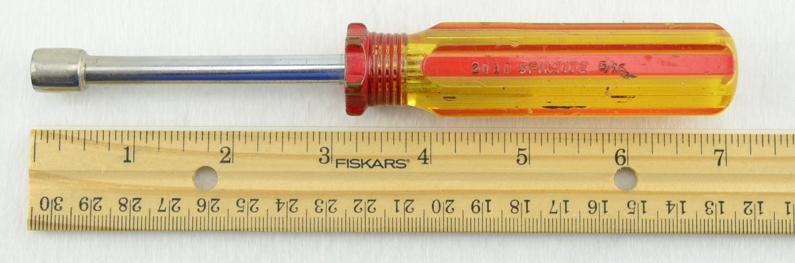 STEVENS WALDEN SPINTITE 6 POINT 5/16″ NUT DRIVER #3010 MADE IN THE U.S.A.