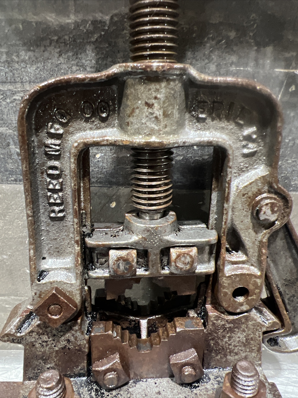 Vintage Reed mfg. Co. Pipe Vise No.7000