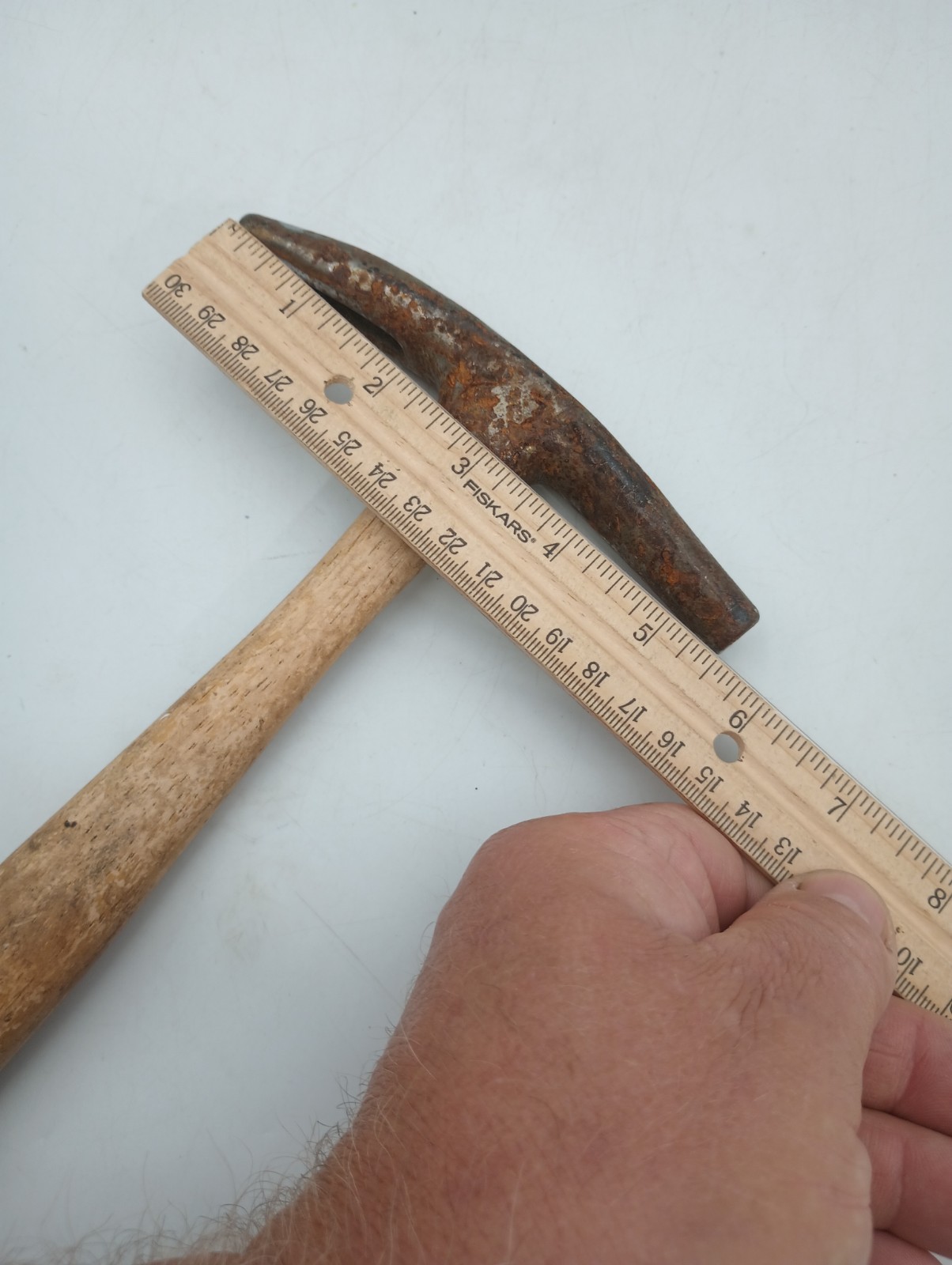 Vintage C.S. Osborne Magnetic Tip Upholstery Tack Hammer 11″