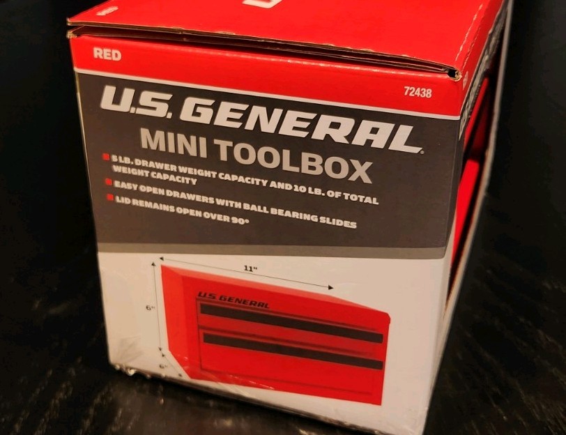 US General Mini Toolbox [RED]