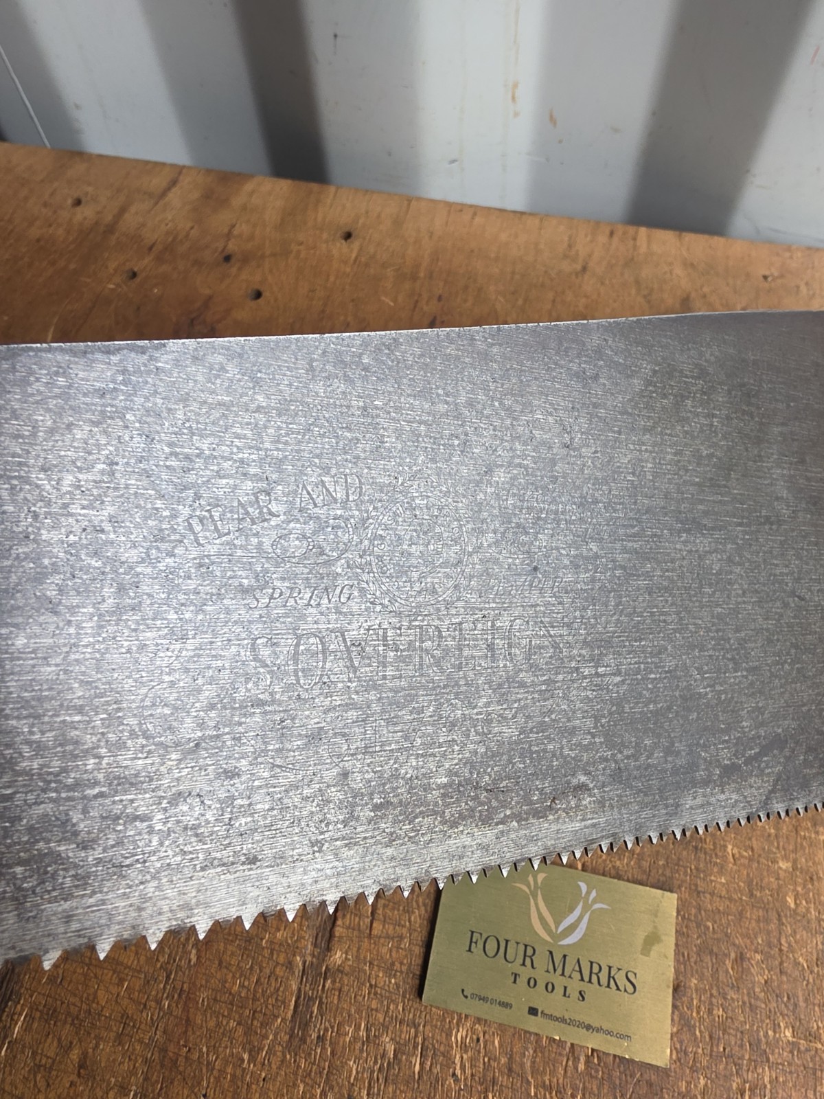 Spear & Jackson Sovereign Panel Saw 26” 6 Tpi Woodworking Carpenter Joiner