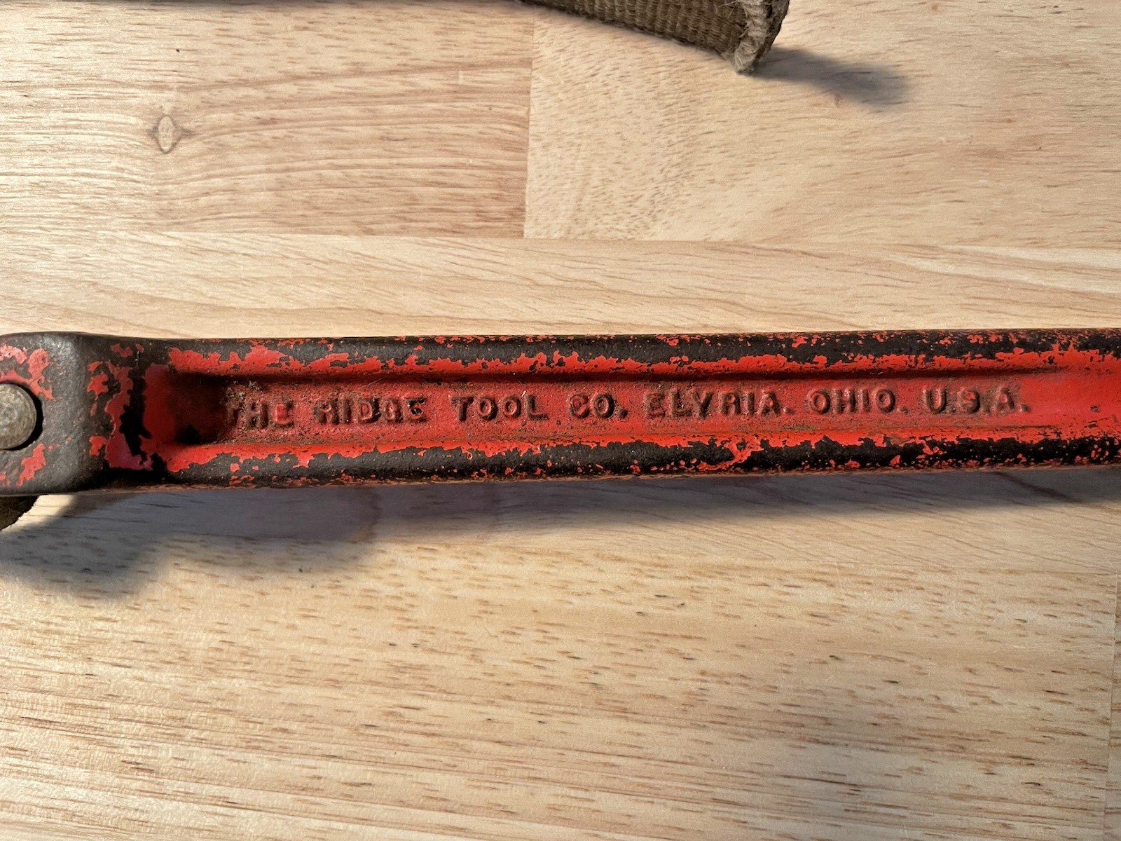 Vintage Early RIDGID Pipe Strap Wrench No.2 USA – THE RIDGE TOOL CO.