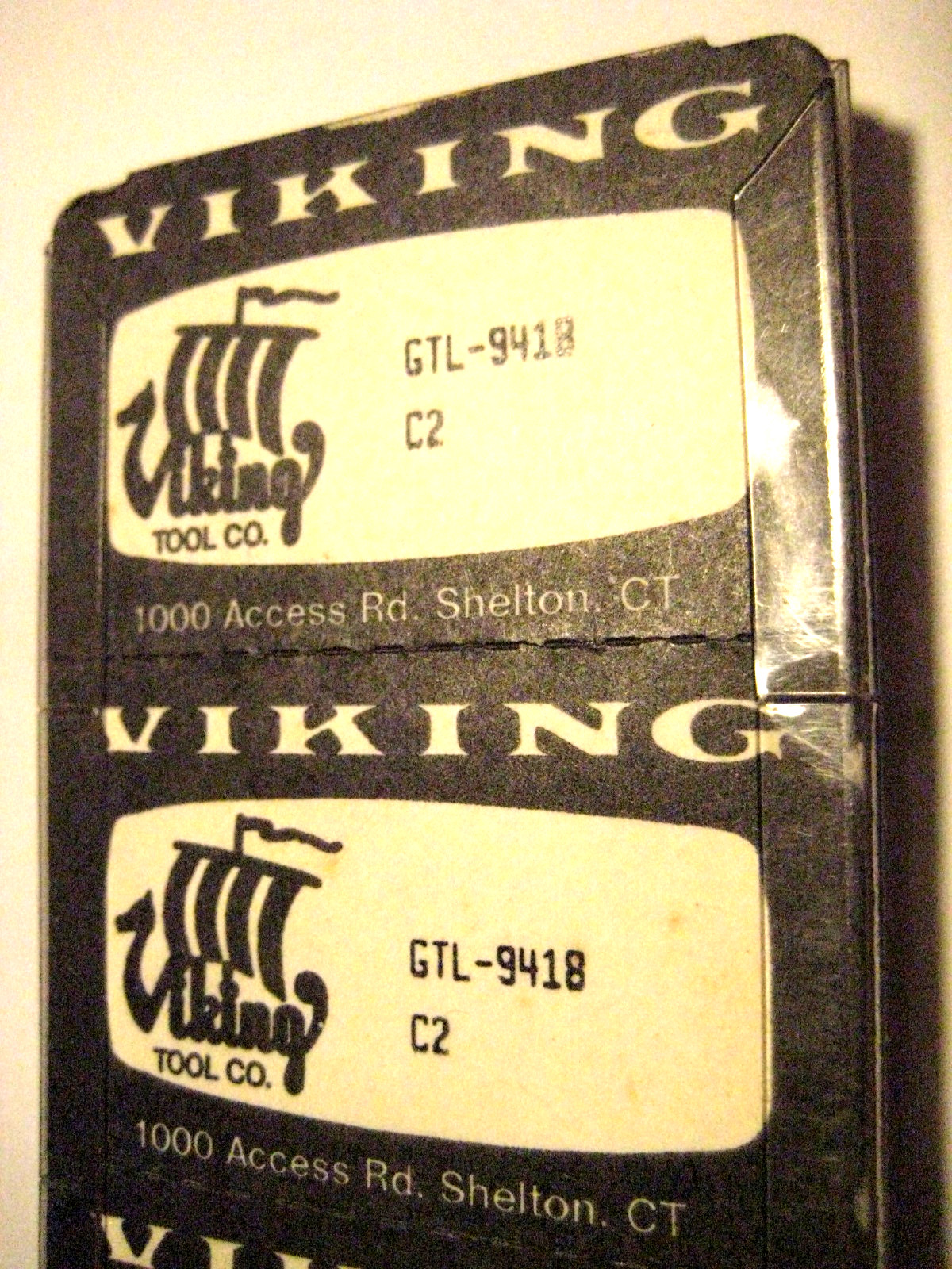 VINTAGE VIKING TOOL CO. GTL-9418 C2 CARBIDE INSERT CUTTERS NEW OLD STOCK
