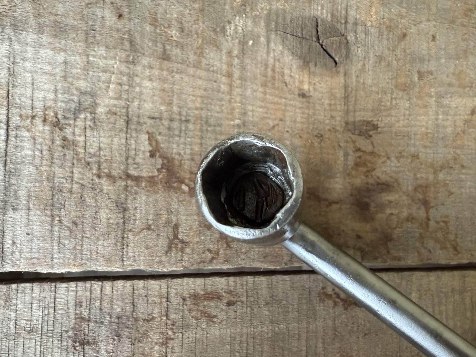 Very Rare FAWSCO Z1824 Offset Socket Wrench 9/16 & 3/4 Vintage Antique Auto Tool