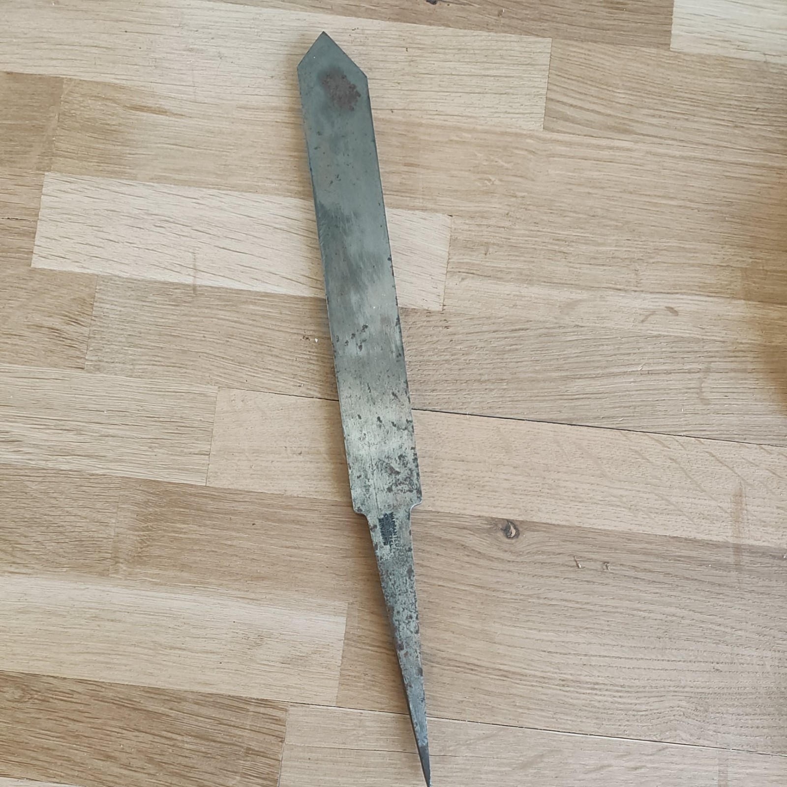 Charles Taylor sheffield Vintage Wood Turning Chisel blade L 14″