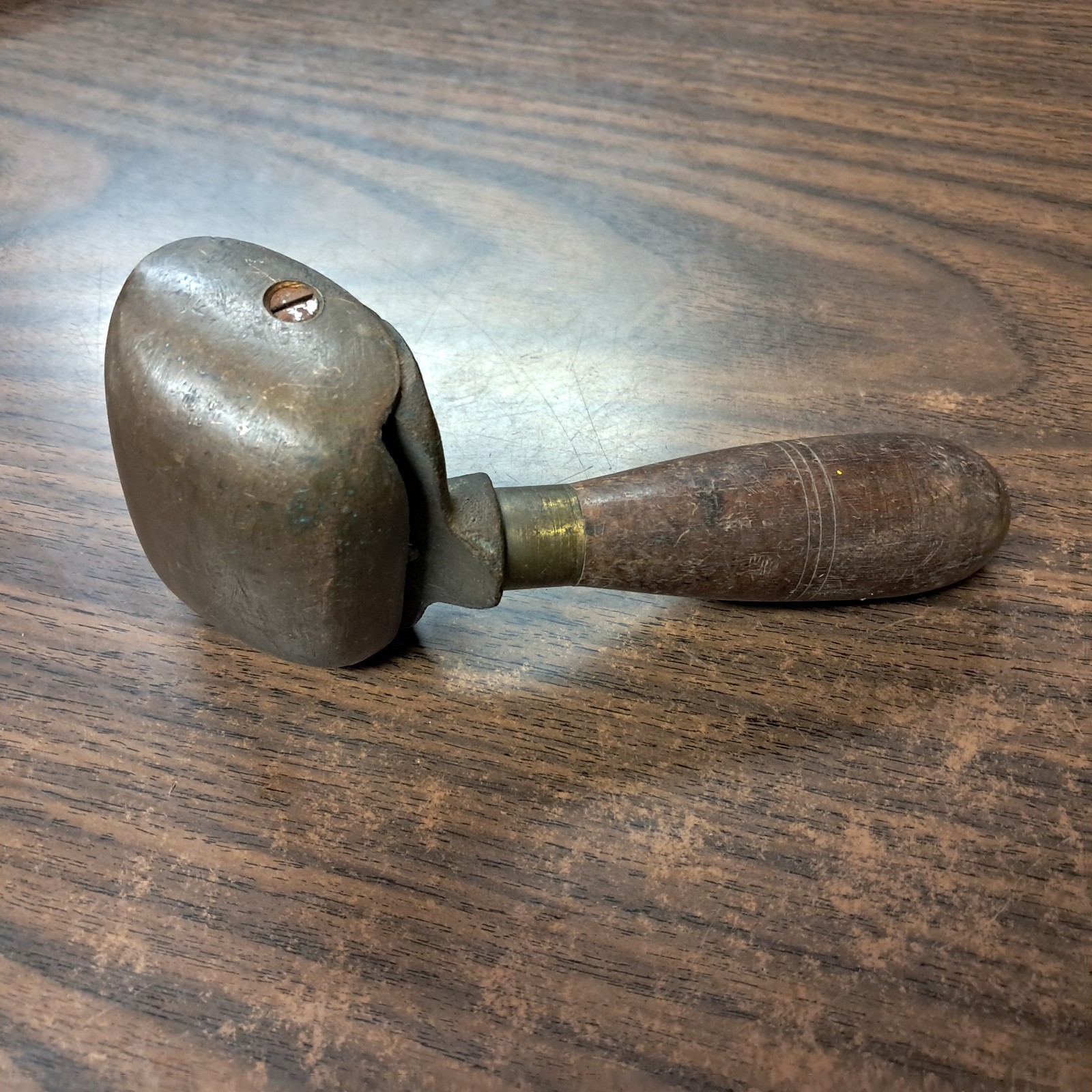 1899 C.L. Britt of Lynn Ma Copper Finish Wood Scraper for Boats & Cabinet Making