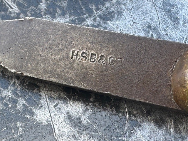 Early Antique Hibbard Spencer Barlett & Co. Cabinet Maker’s Screwdriver HSB